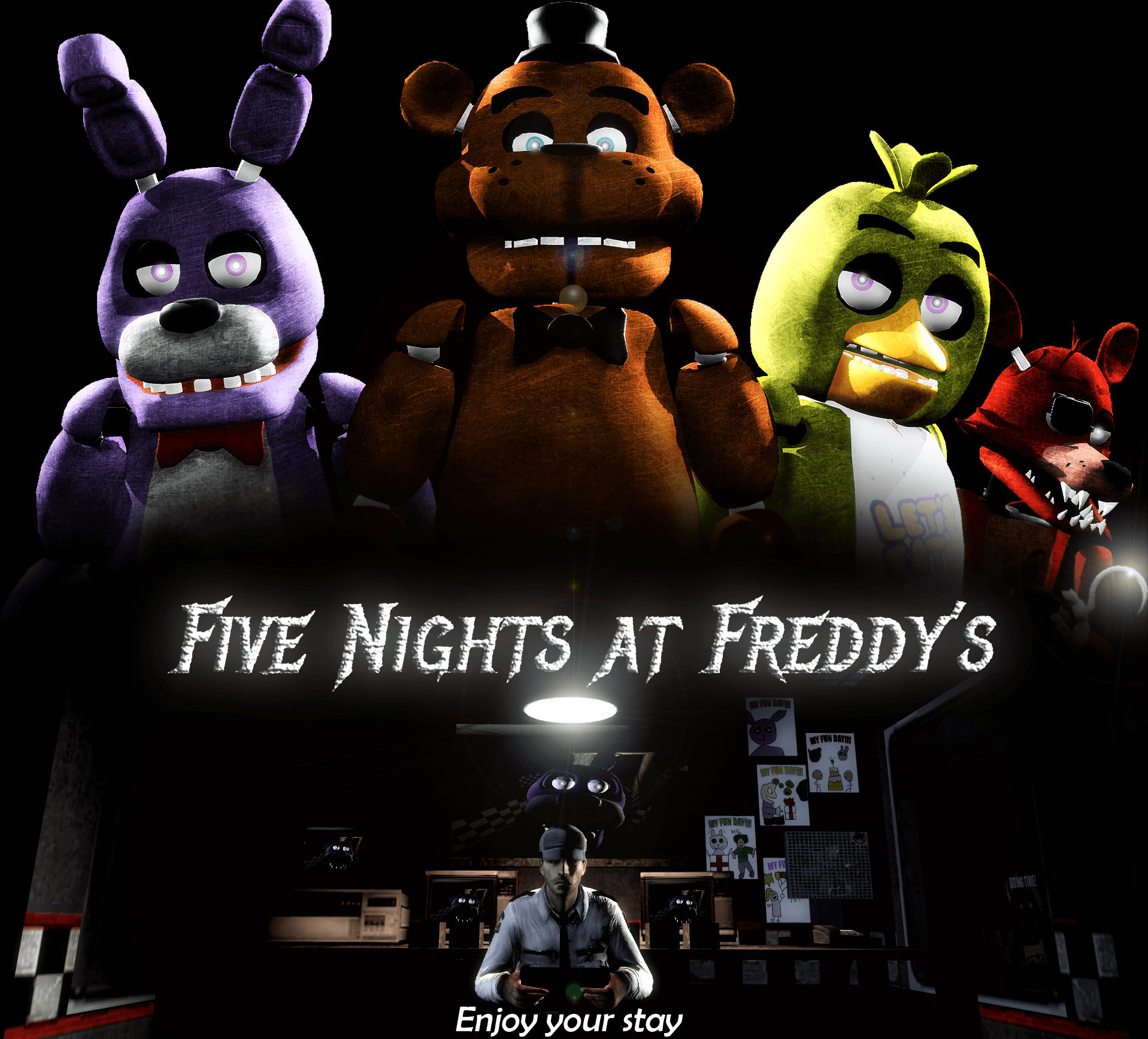 Five Night At Freddy Free Wallpaper & Background