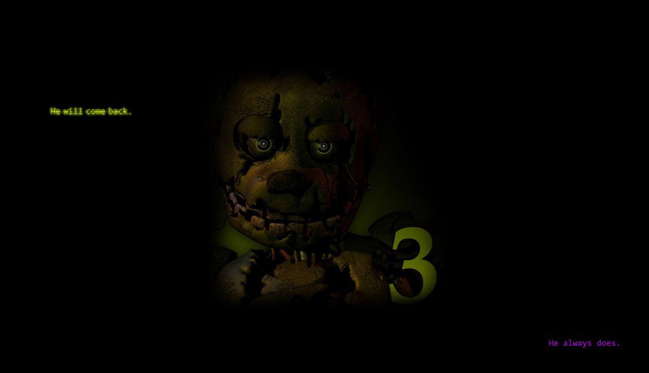 FNAF3 Wallpapers - Wallpaper Cave