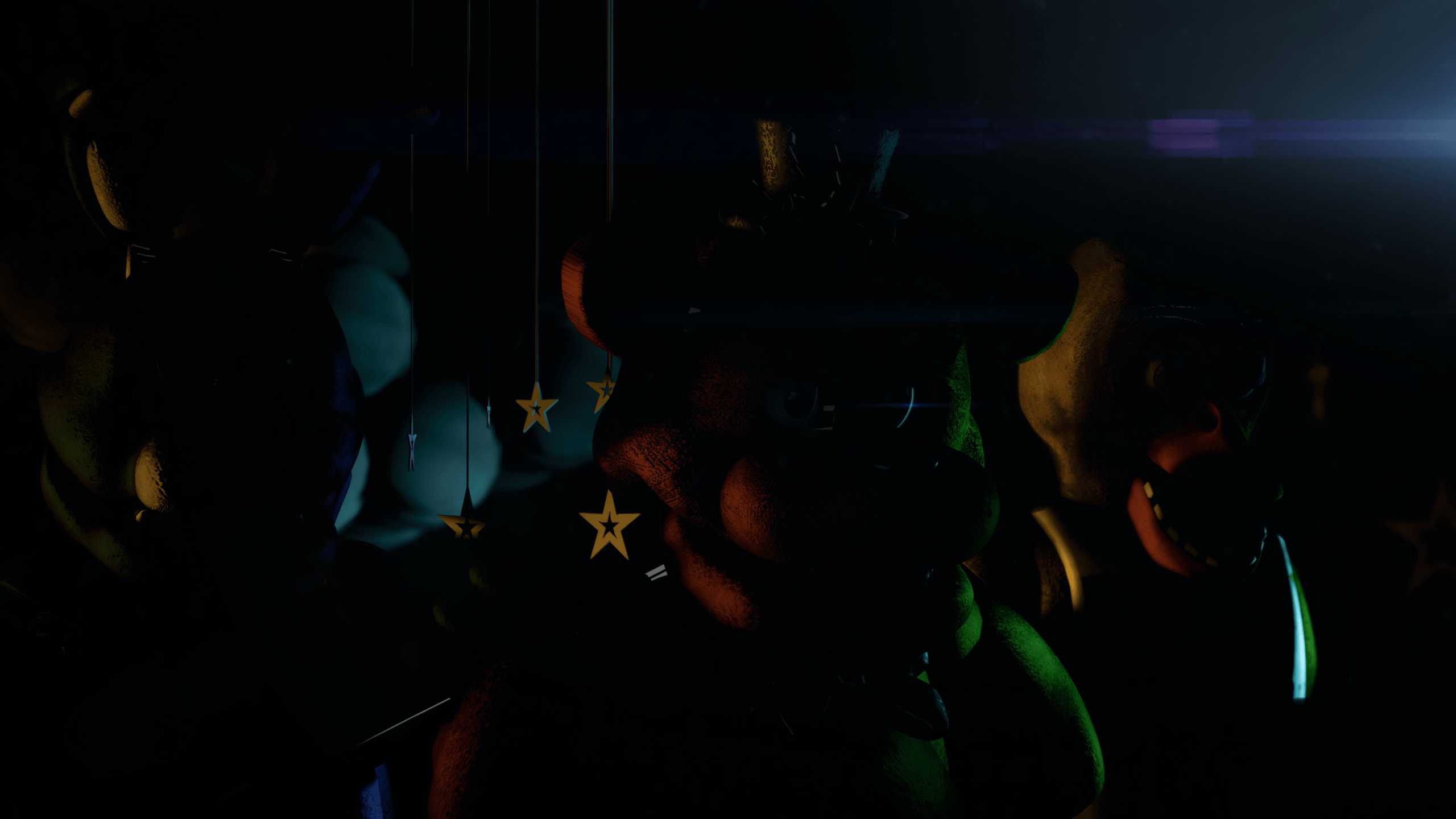 Fnaf Wallpaper On stage