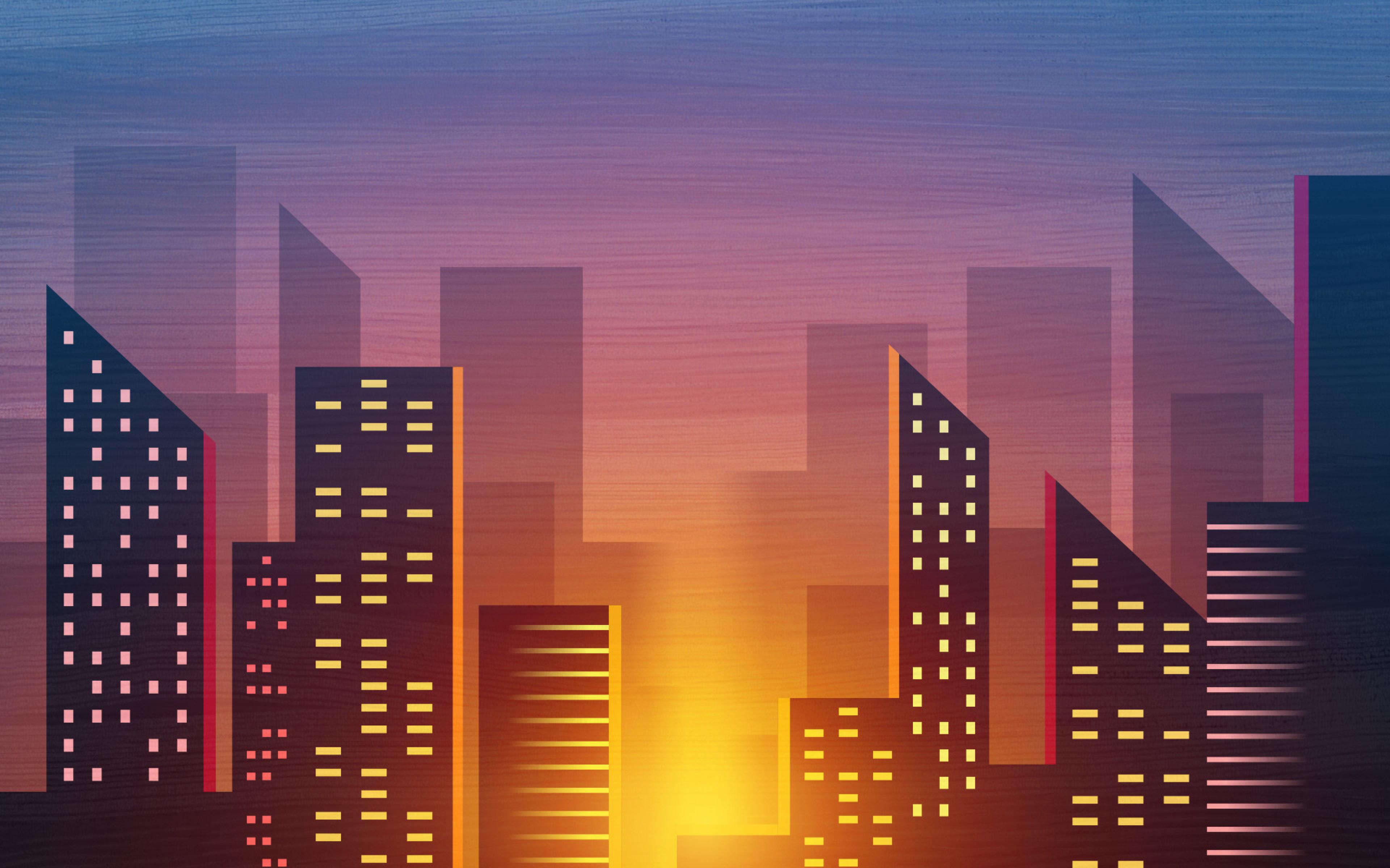 Download City Vector Illustration Art Resolution, Full