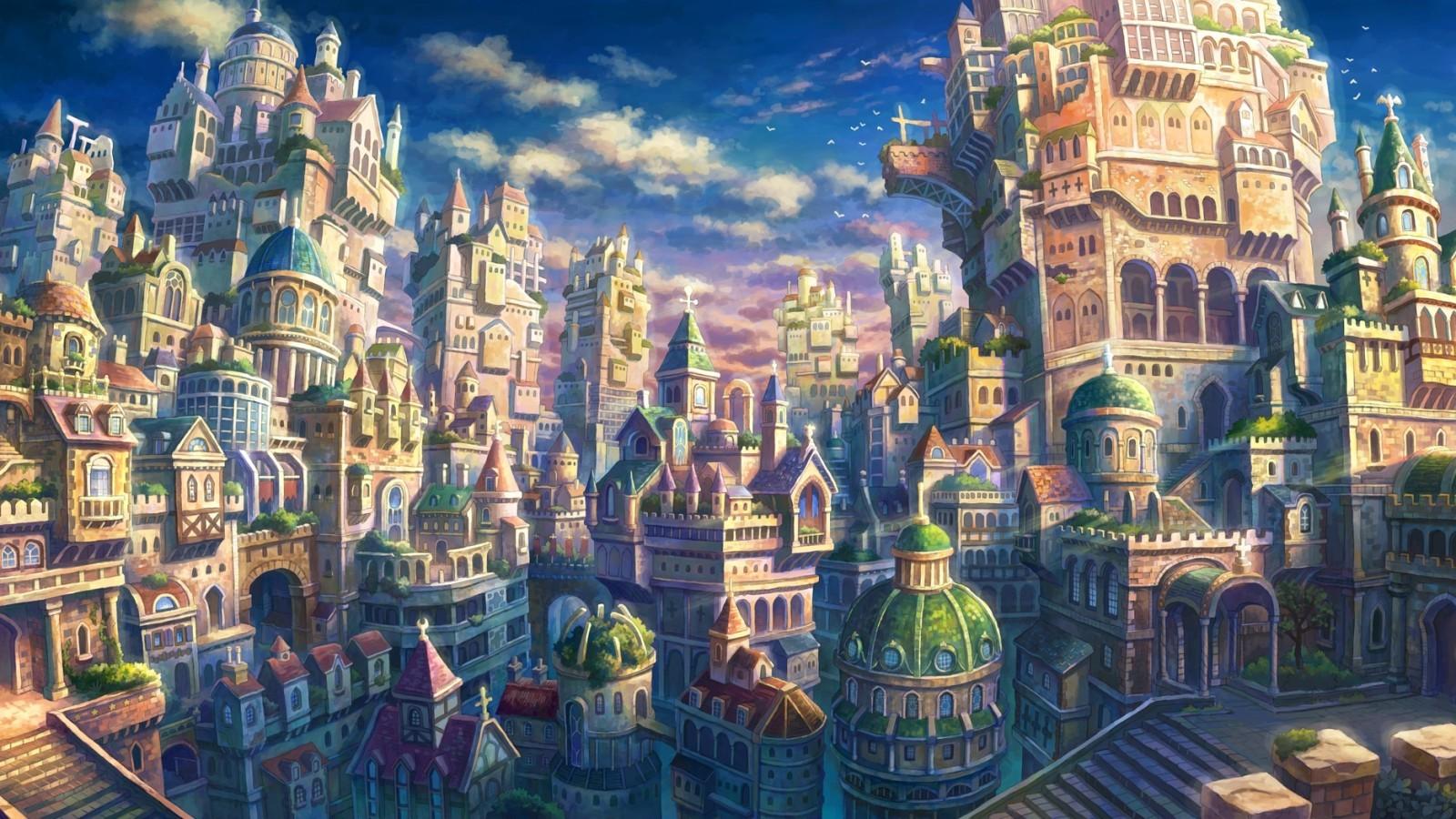 Fantasy City Wallpaper