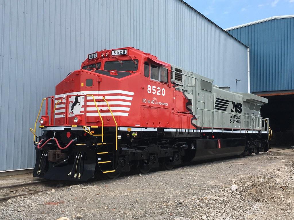 NS 8520. Introducing the latest in Norfolk Southern's DC to