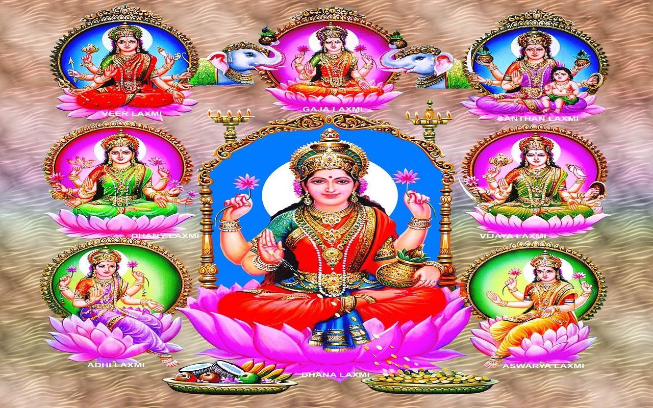 Download Free HD Wallpaper of Maa laxmi(lakshmi) Devi. Maa