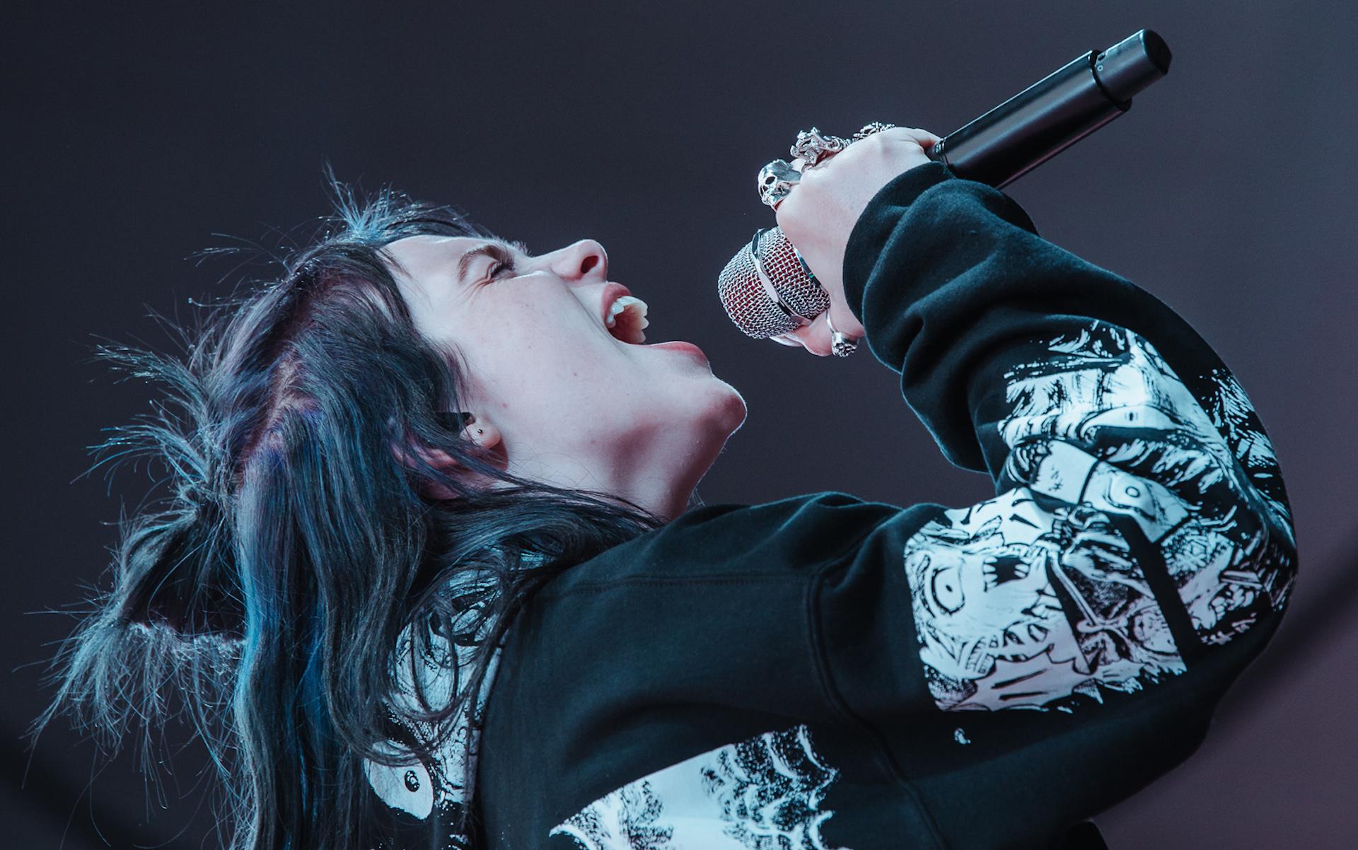 Billie Eilish and Denzel Curry live in Boston: Photo Gallery