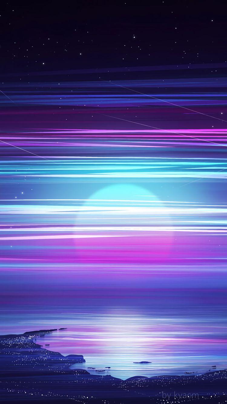 Synthwave iPhone Wallpaper Free Synthwave iPhone Background
