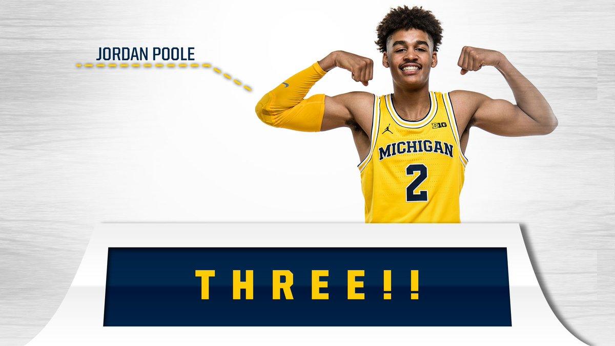 Michigan Men's Basketball Poole FOR