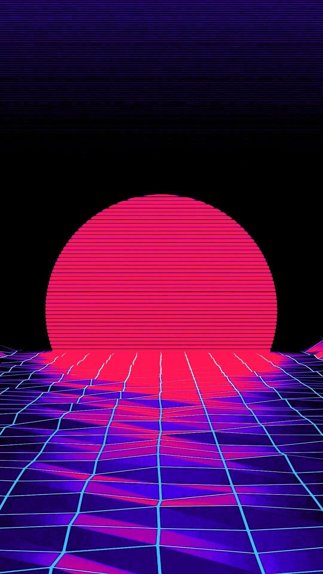 Retro Synthwave iPhone Wallpapers - Wallpaper Cave