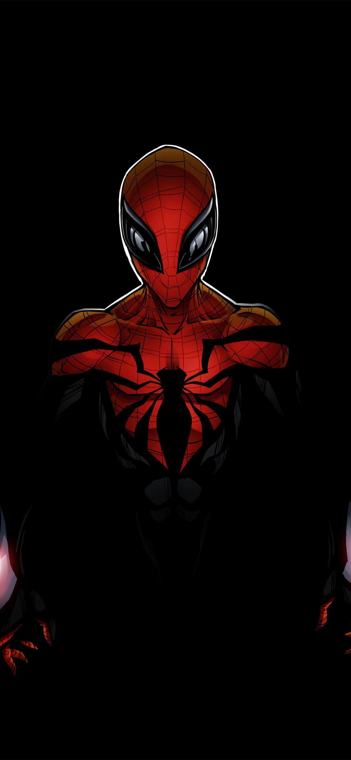 Download 1125x2436 Wallpaper Amazing, Spider Man, Artwork