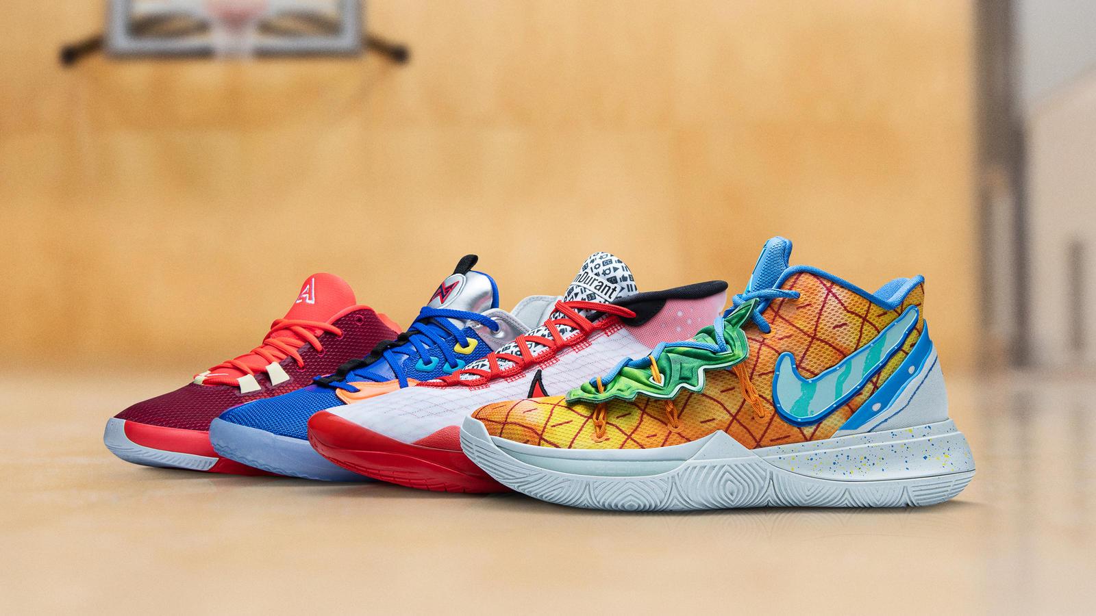 NBA Opening Week 2019 20 KYRIE 5 KD12 PG3 Air Zoom Freak 1 Official Image And Release Dates