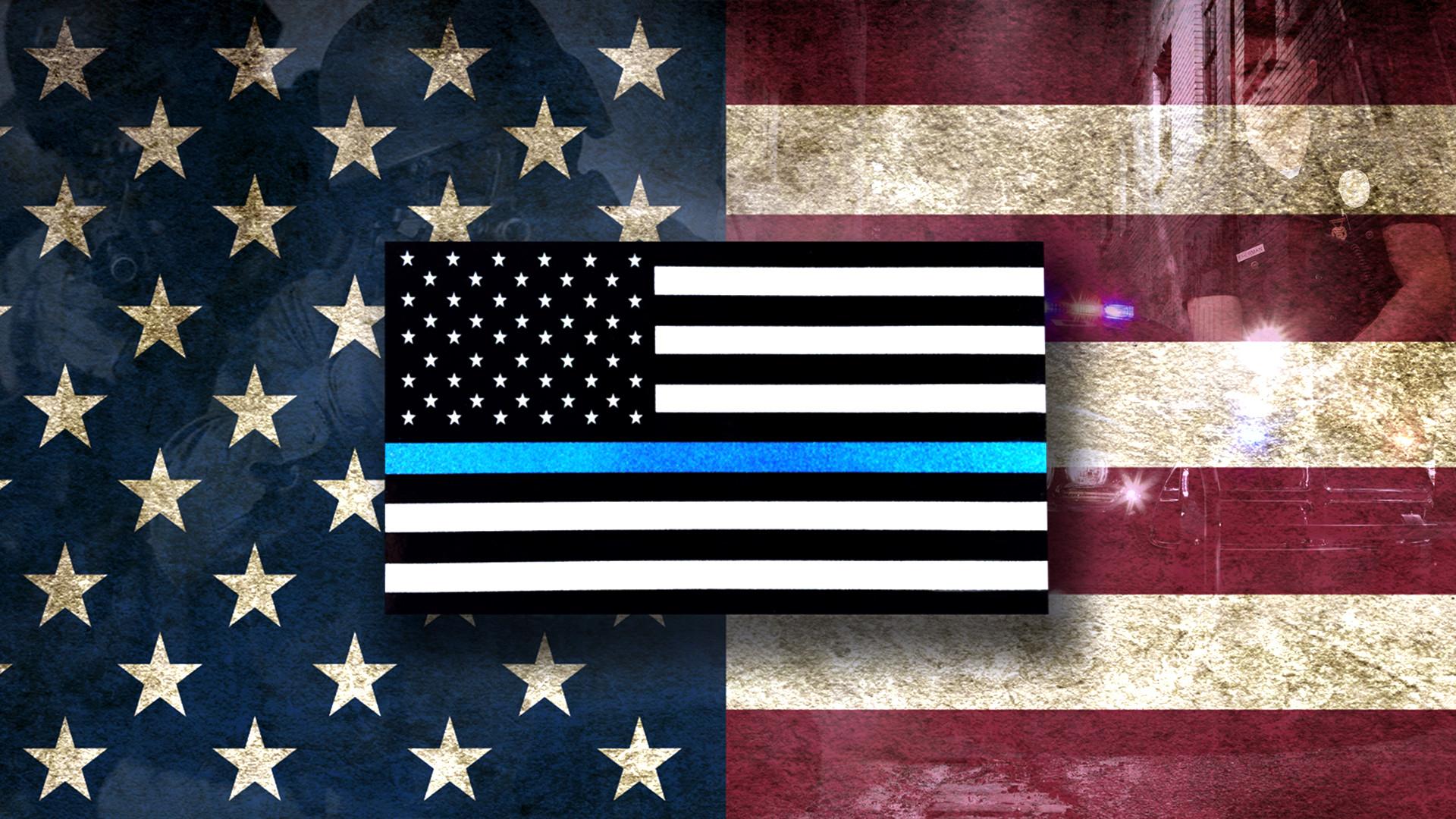 Police Flag Wallpapers.