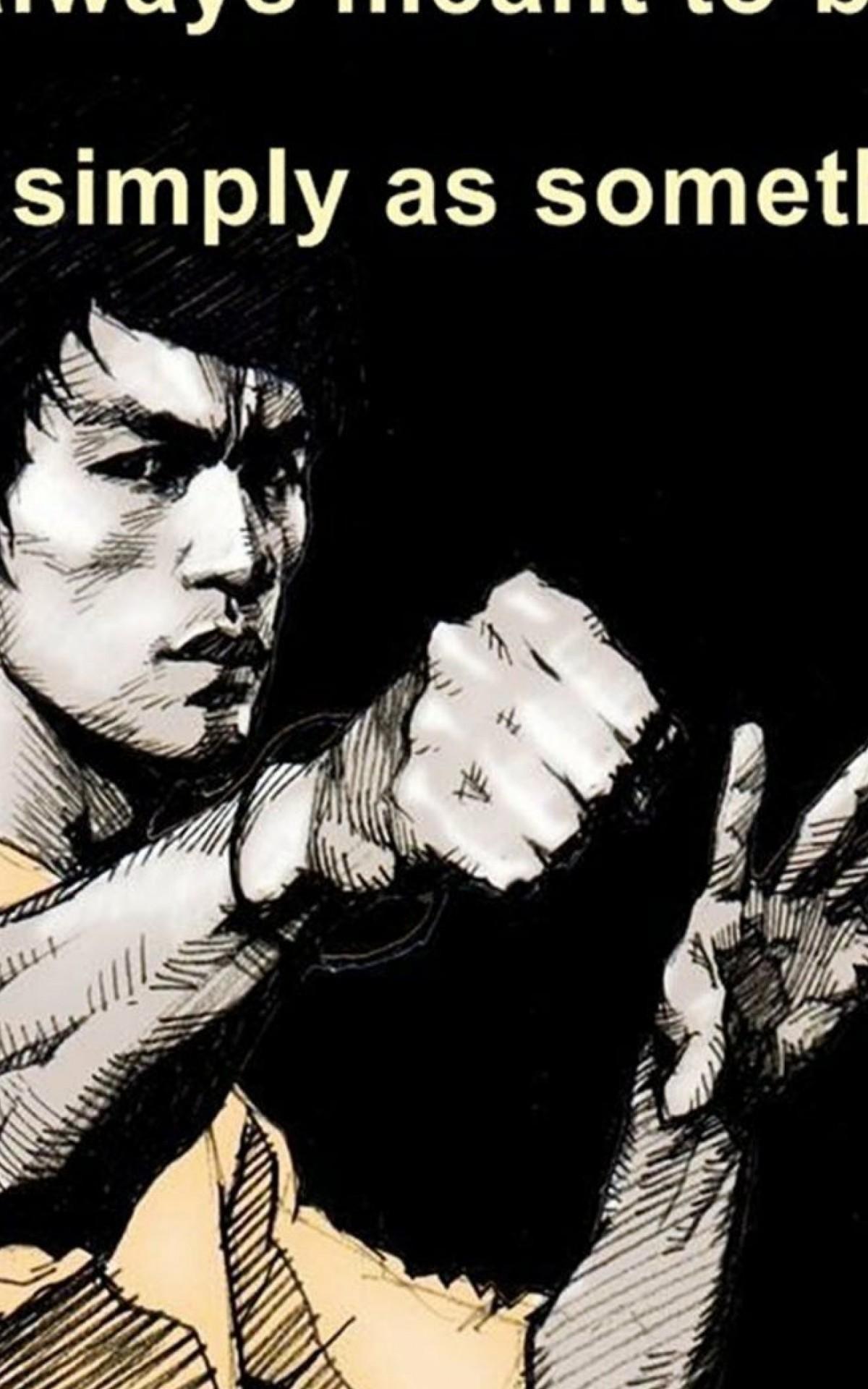 Download Wallpaper 1200x1920 Best bruce lee biography, Best