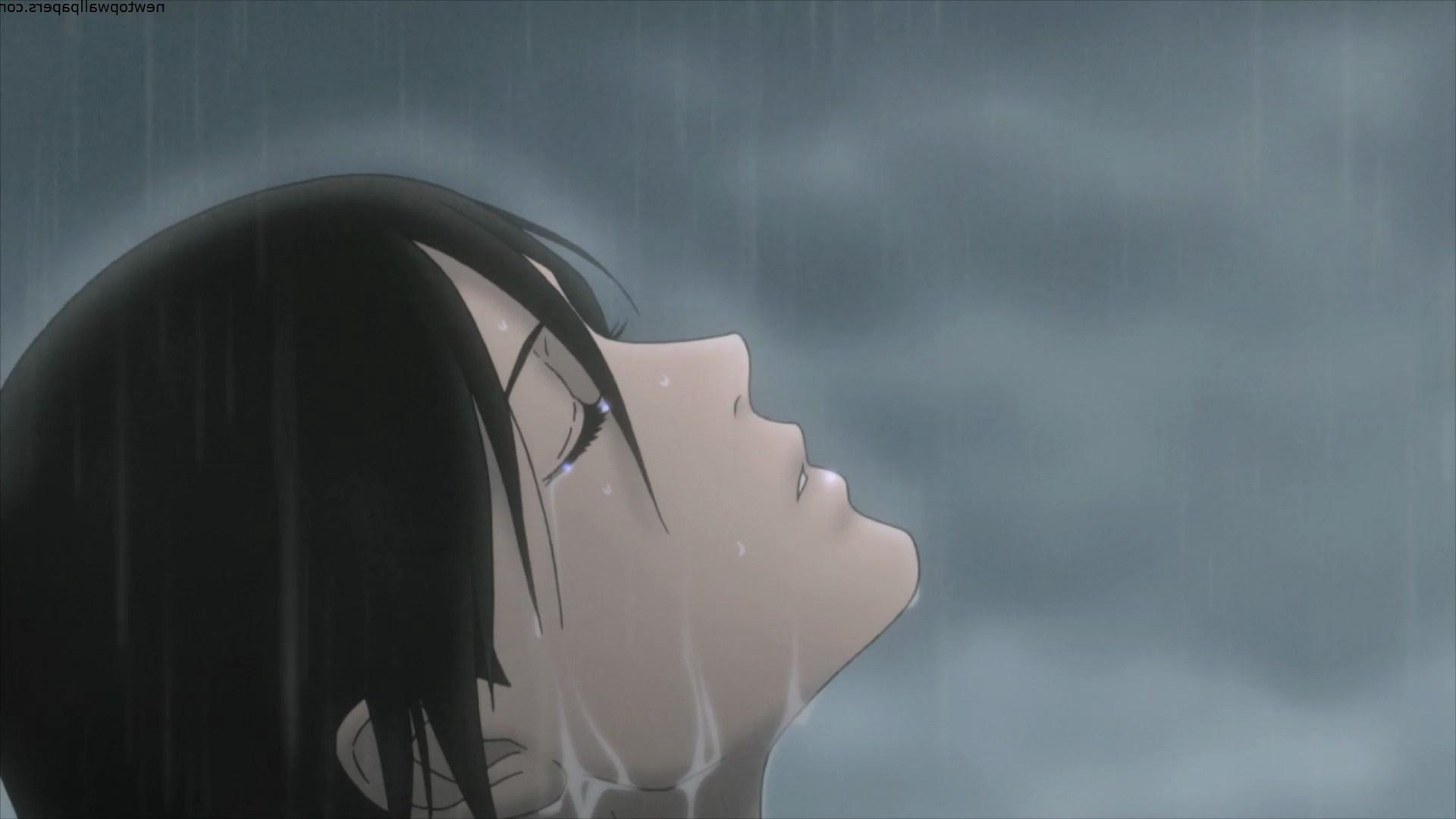Drawn Rain Alone Boy 5 Download Source Anime Boy Hd, HD