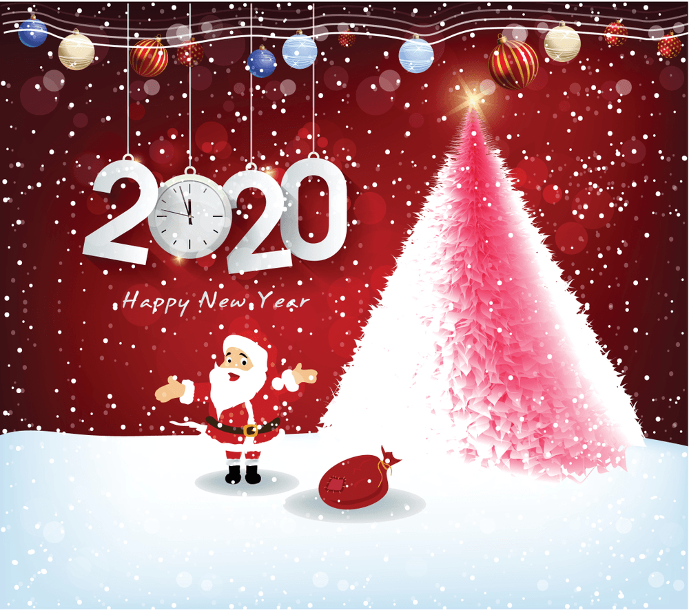 Merry Christmas and Happy New Year 2020 Wishes