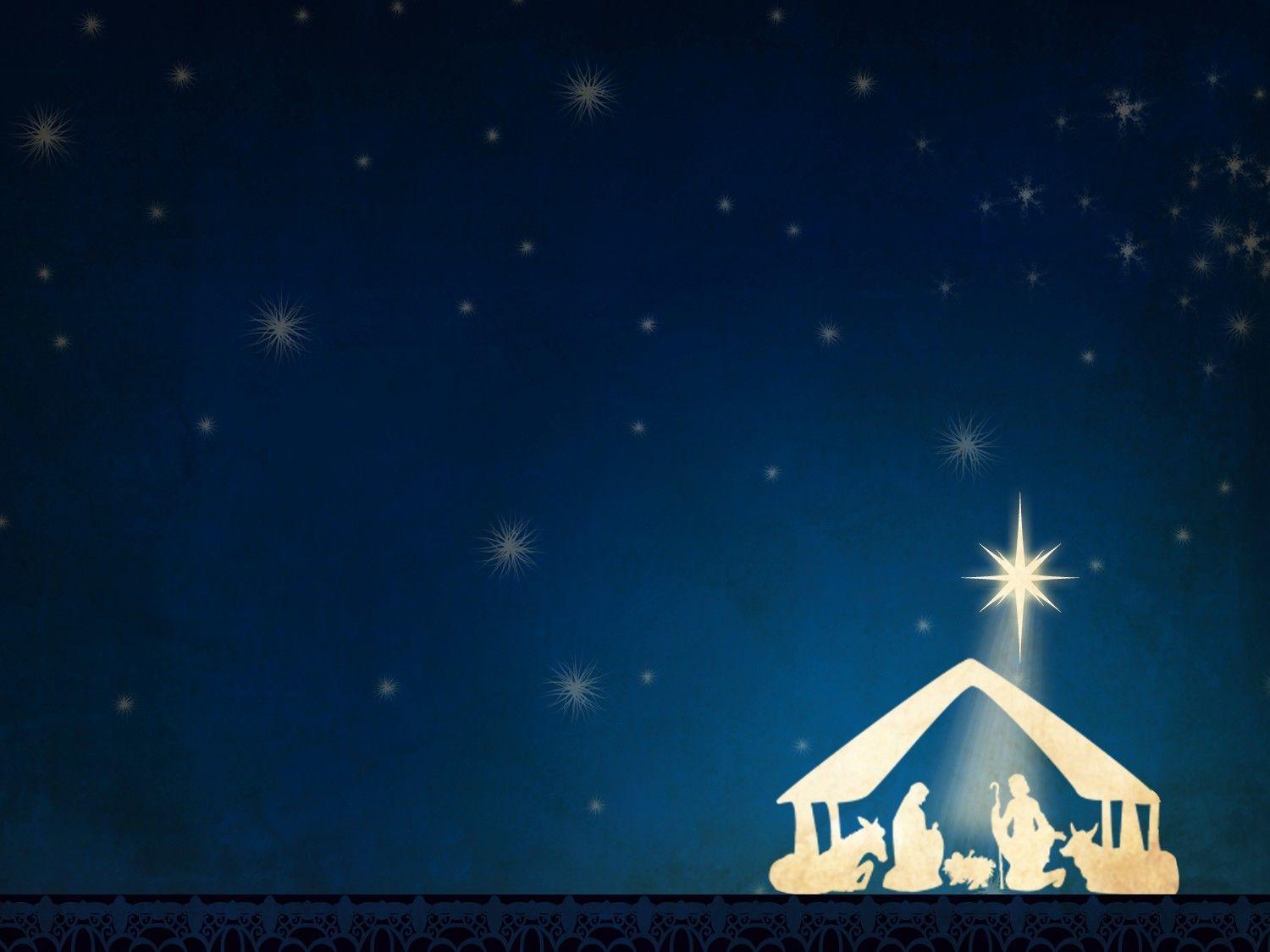 Nativity Background. Christmas nativity