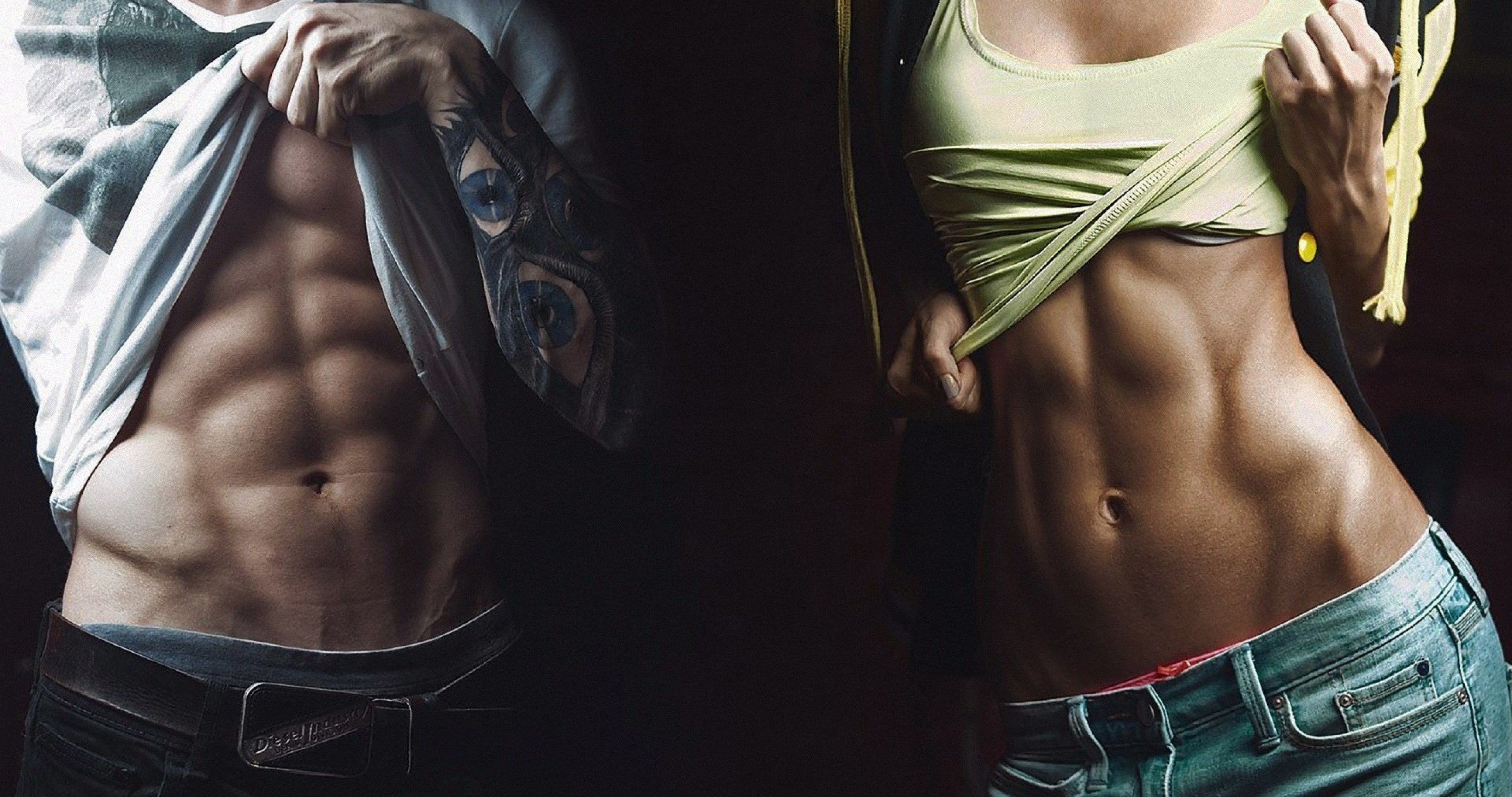 Fitness Couple Wallpaper Free Fitness Couple Background