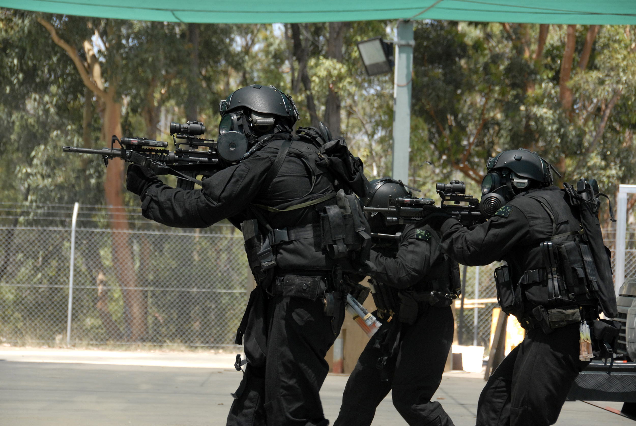 Swat Team In Action Wallpaper HD Resolution Gamers