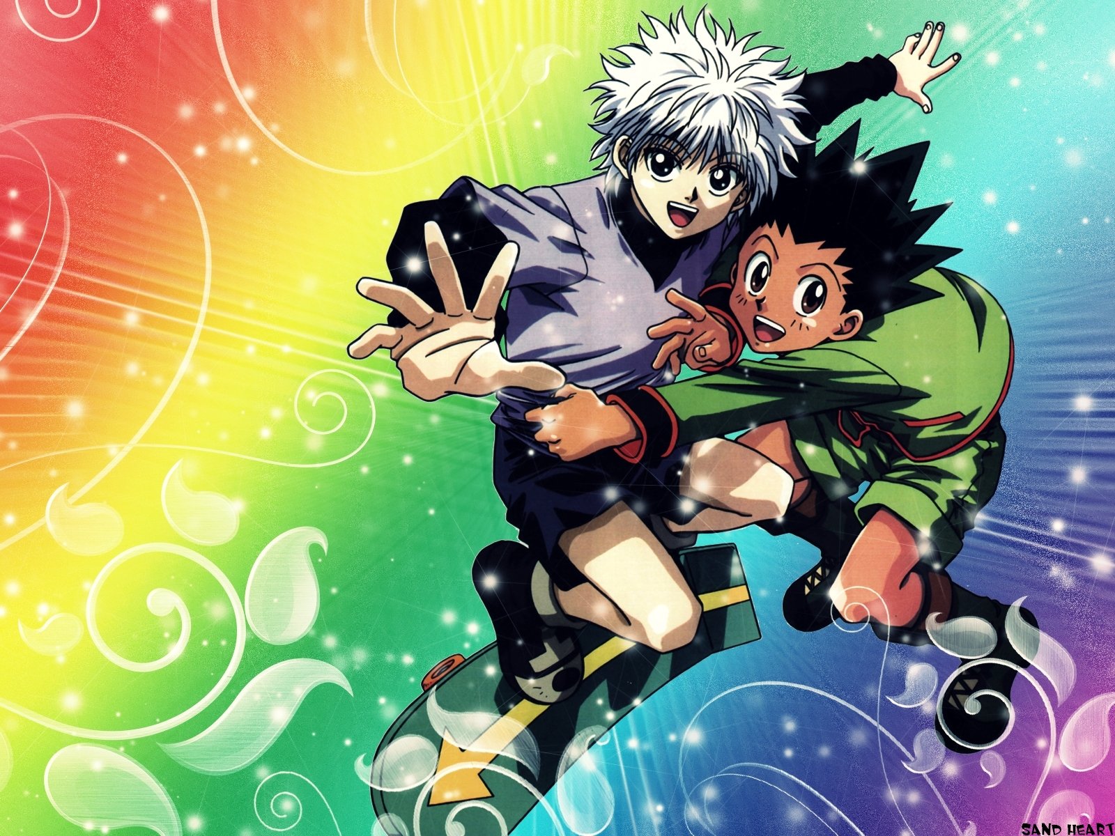 Download Hunter X Hunter Freecss & Killua Phone Wallpaper