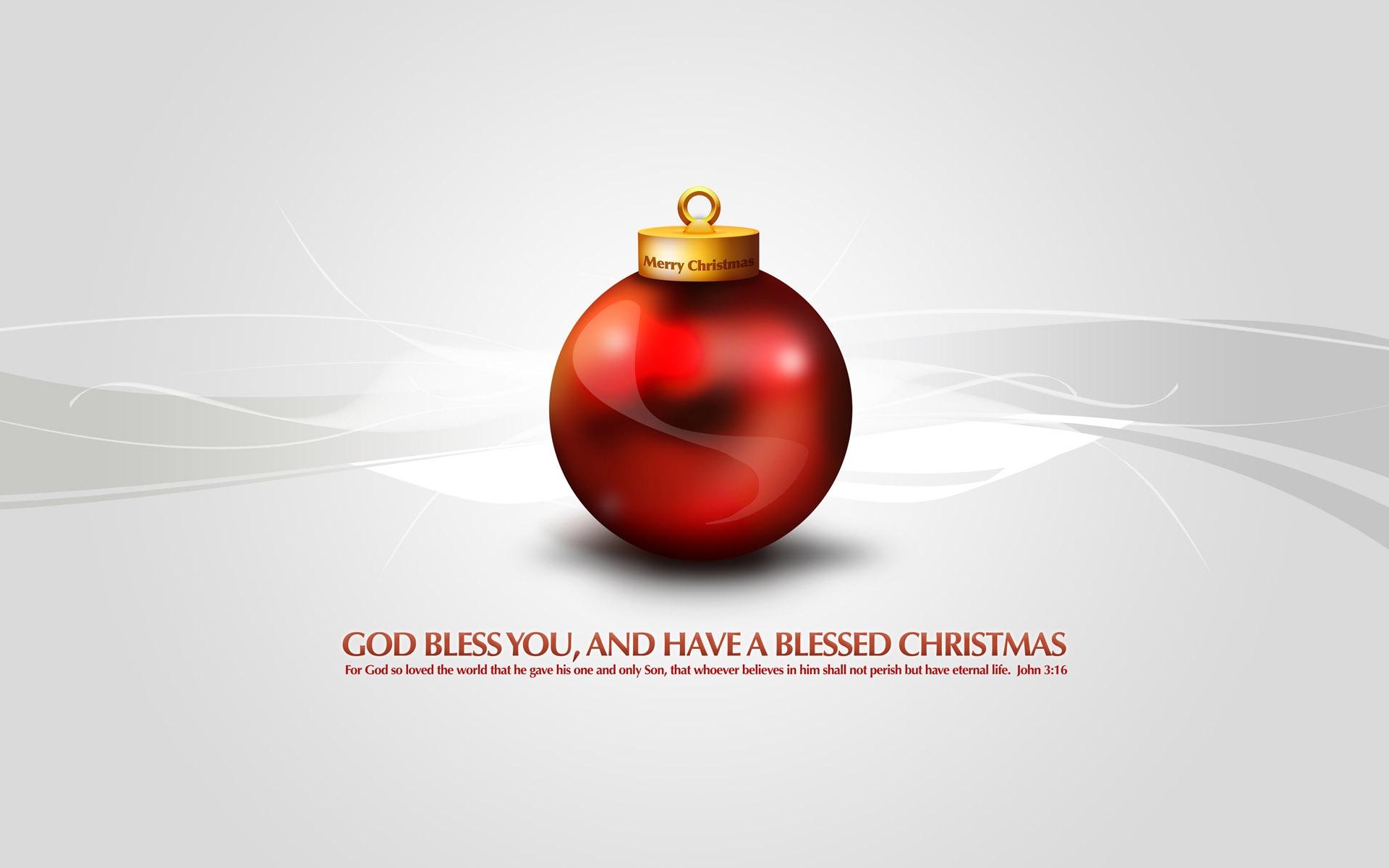 Merry Christmas God Bless You Wallpaper in jpg format