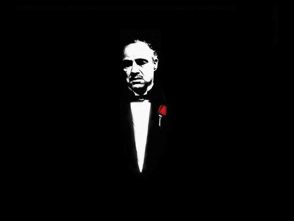 The Godfather Black Wallpaper Wide HD 4K. The godfather wallpaper