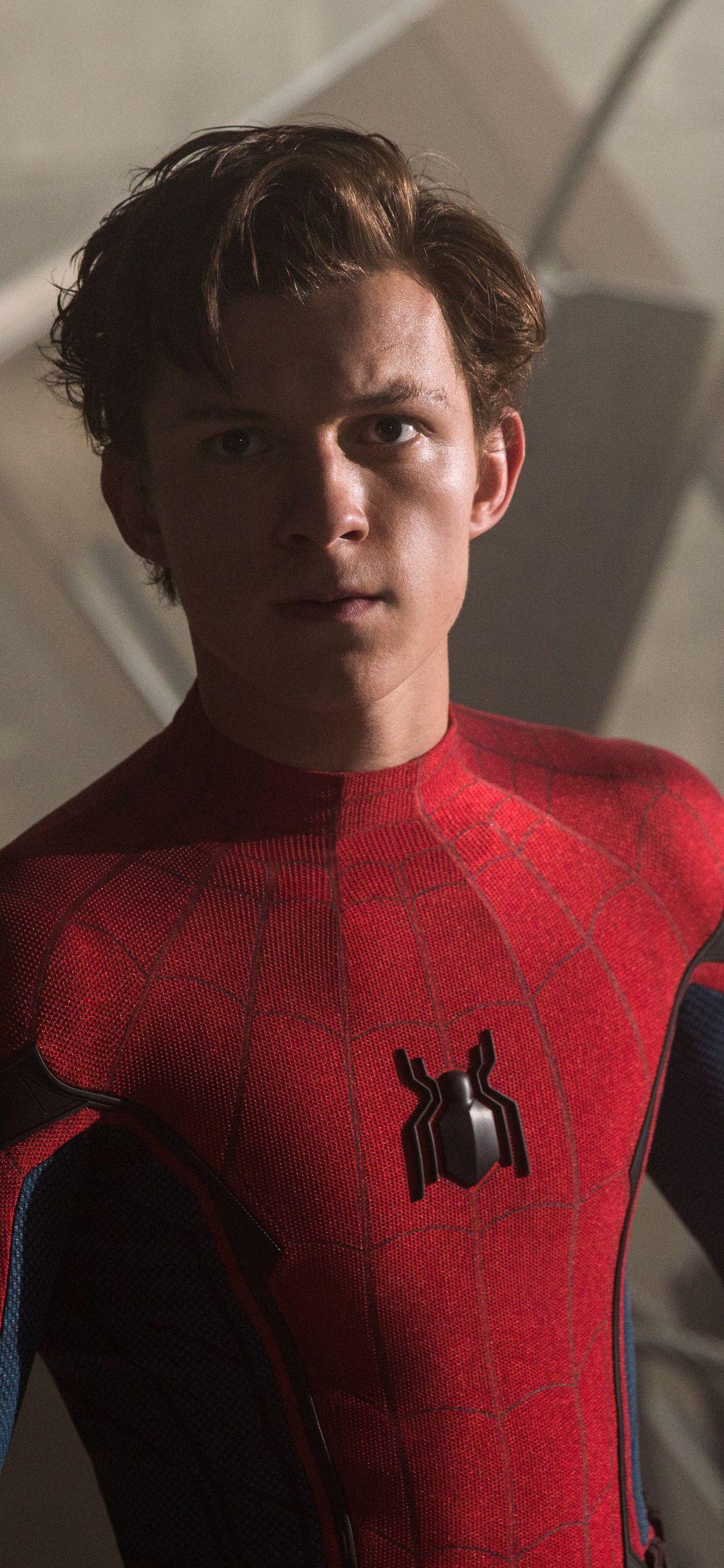Tom Holland In Spiderman Homecoming 5k iPhone XS, iPhone