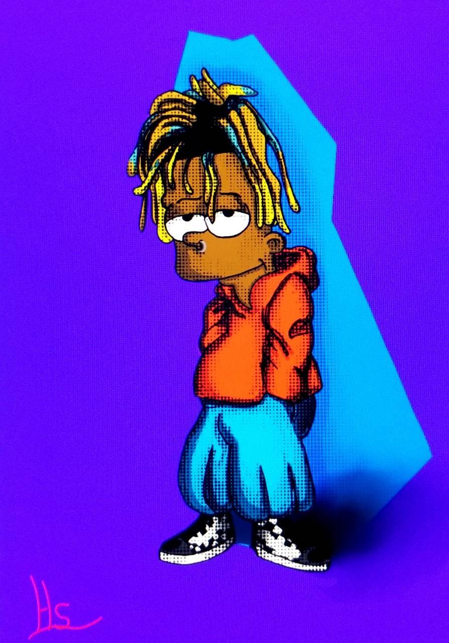 Juice WRLD Cartoon Wallpapers - Wallpaper Cave