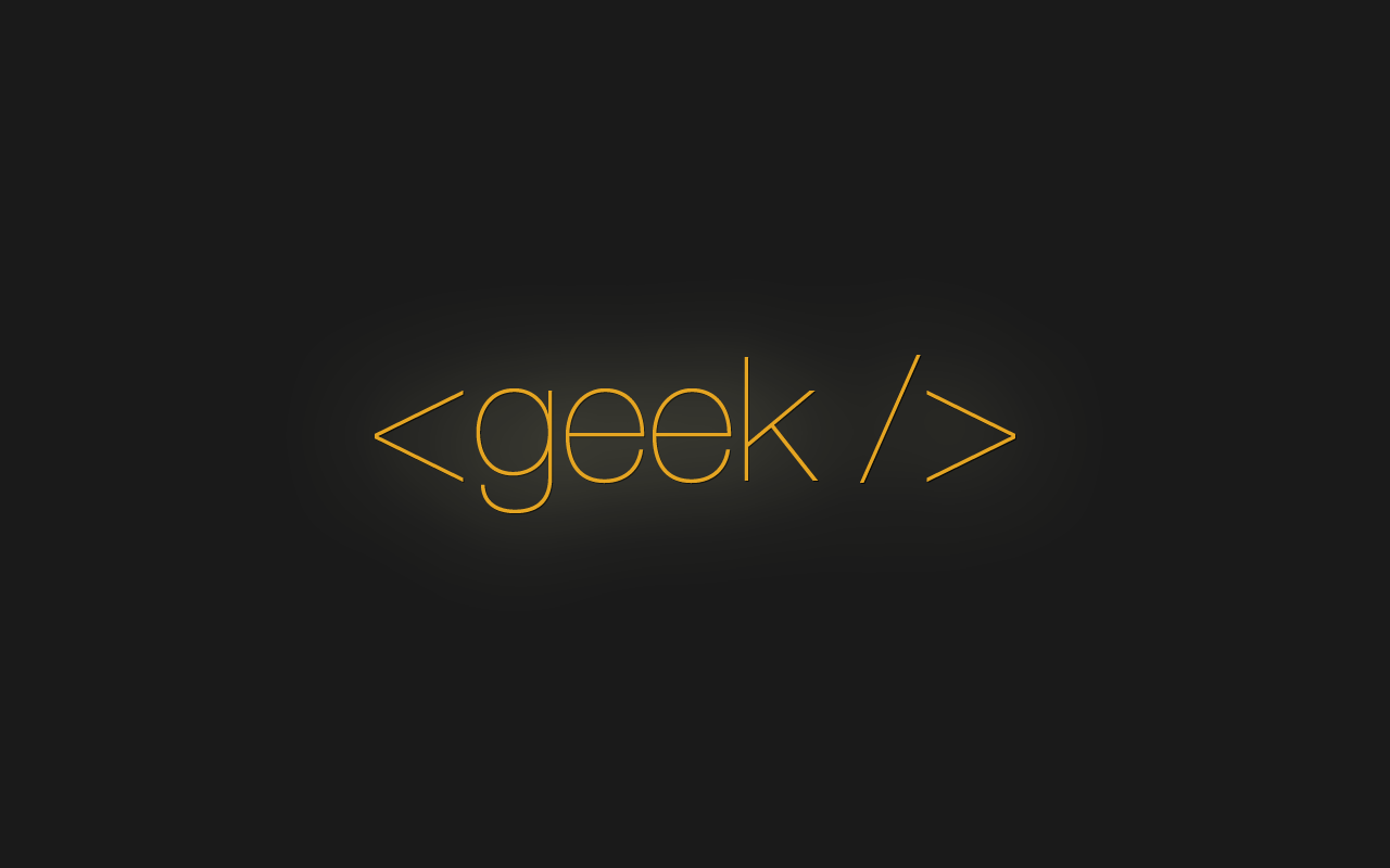 Geek Background. Computer Geek