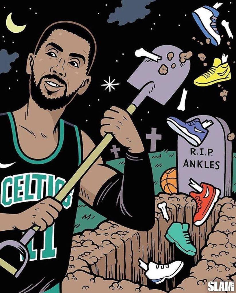 NBA Kyrie Irving Cartoon