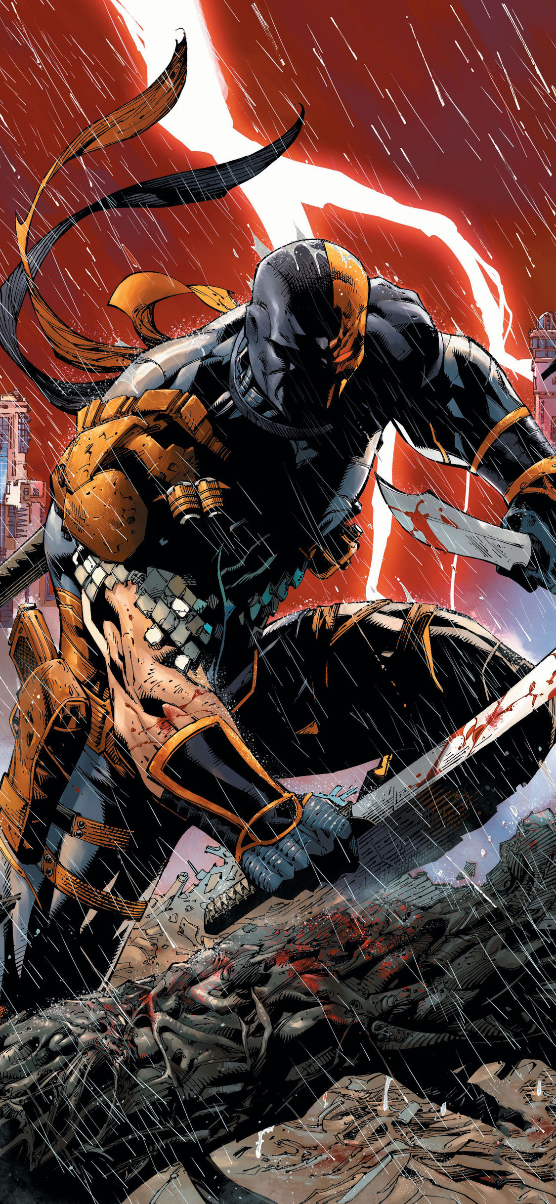 Deathstroke iPhone Wallpaper