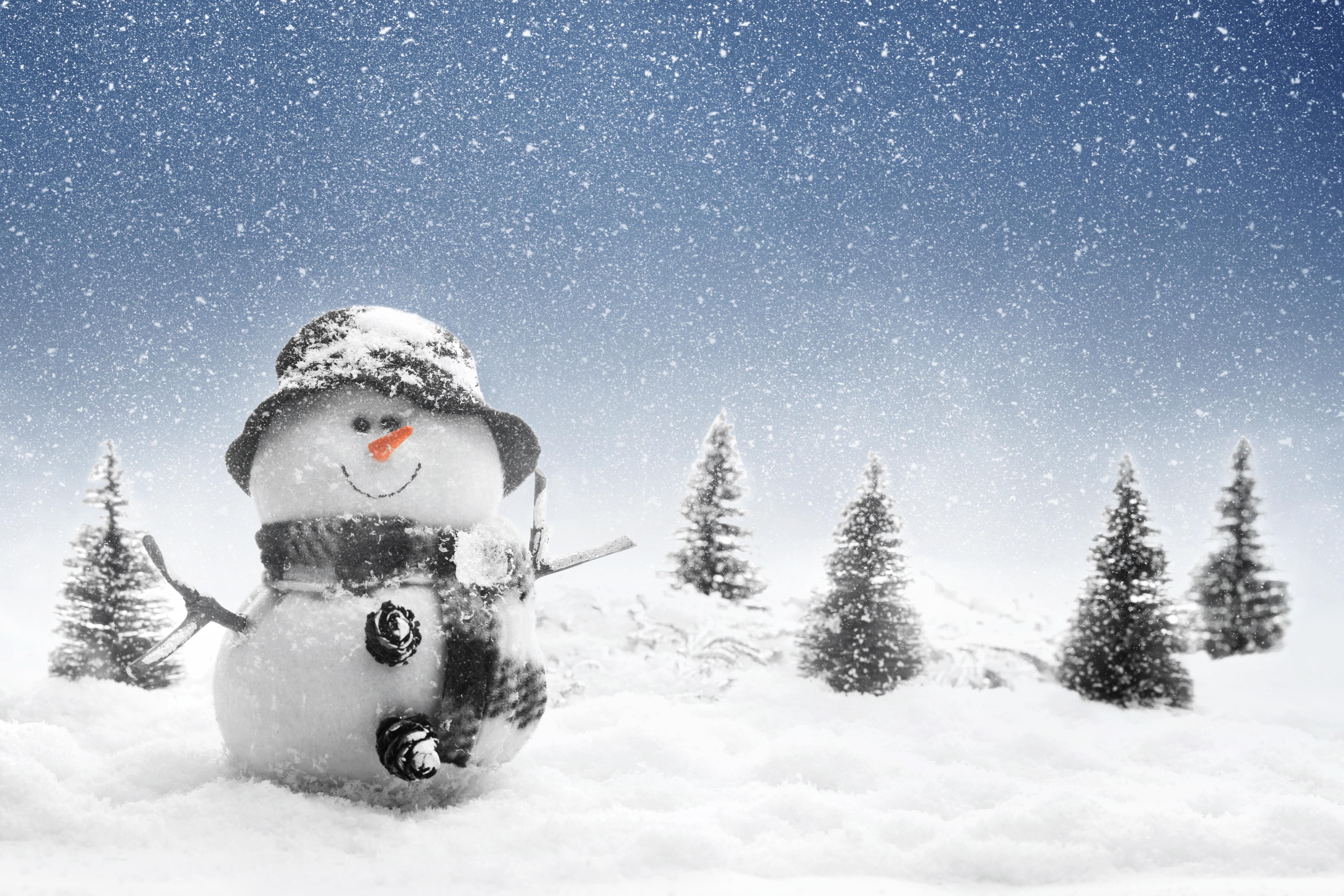 Snowman HD Wallpaper and Background Image
