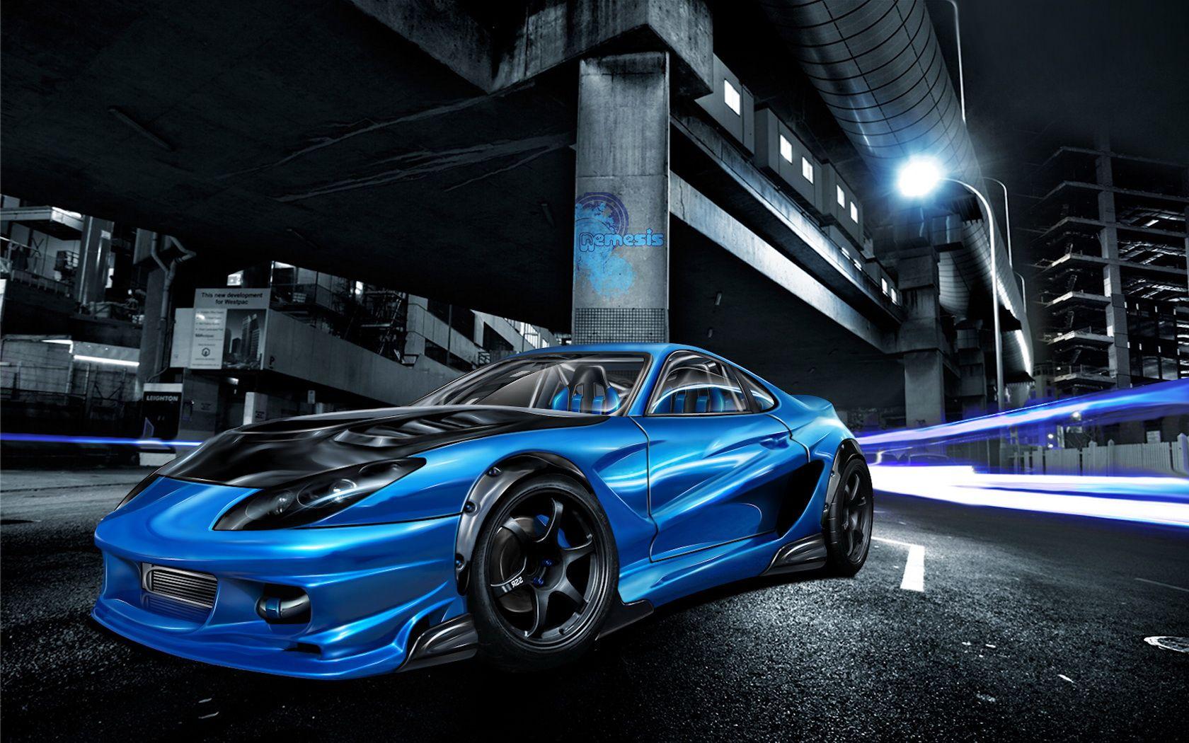 Cars HD Wallpaper. Best racing cars, Blue car, Car wallpaper