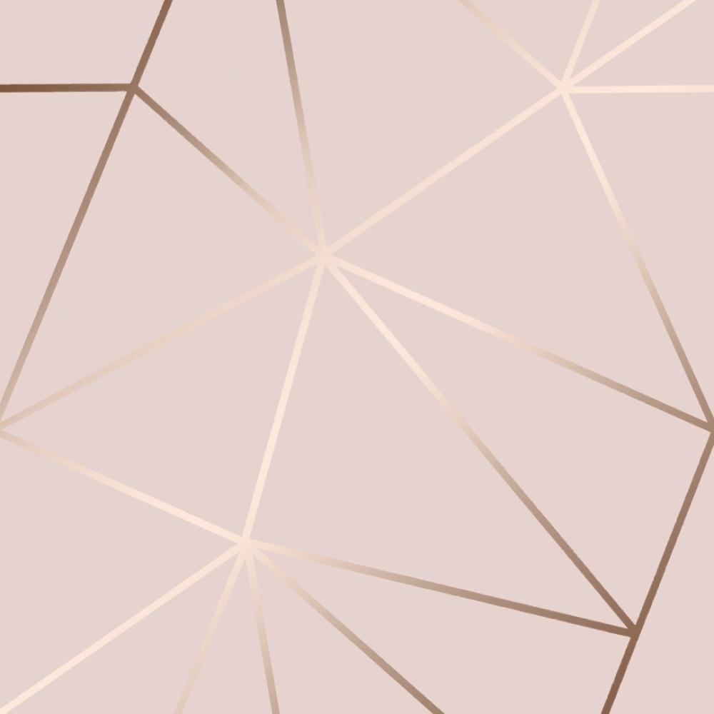 Zara Shimmer Metallic Wallpaper Soft Pink Rose Gold