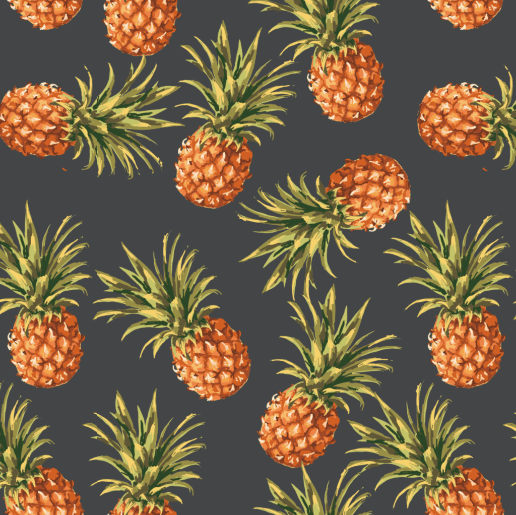 Pineapple Wallpaper (Self Adhesive)