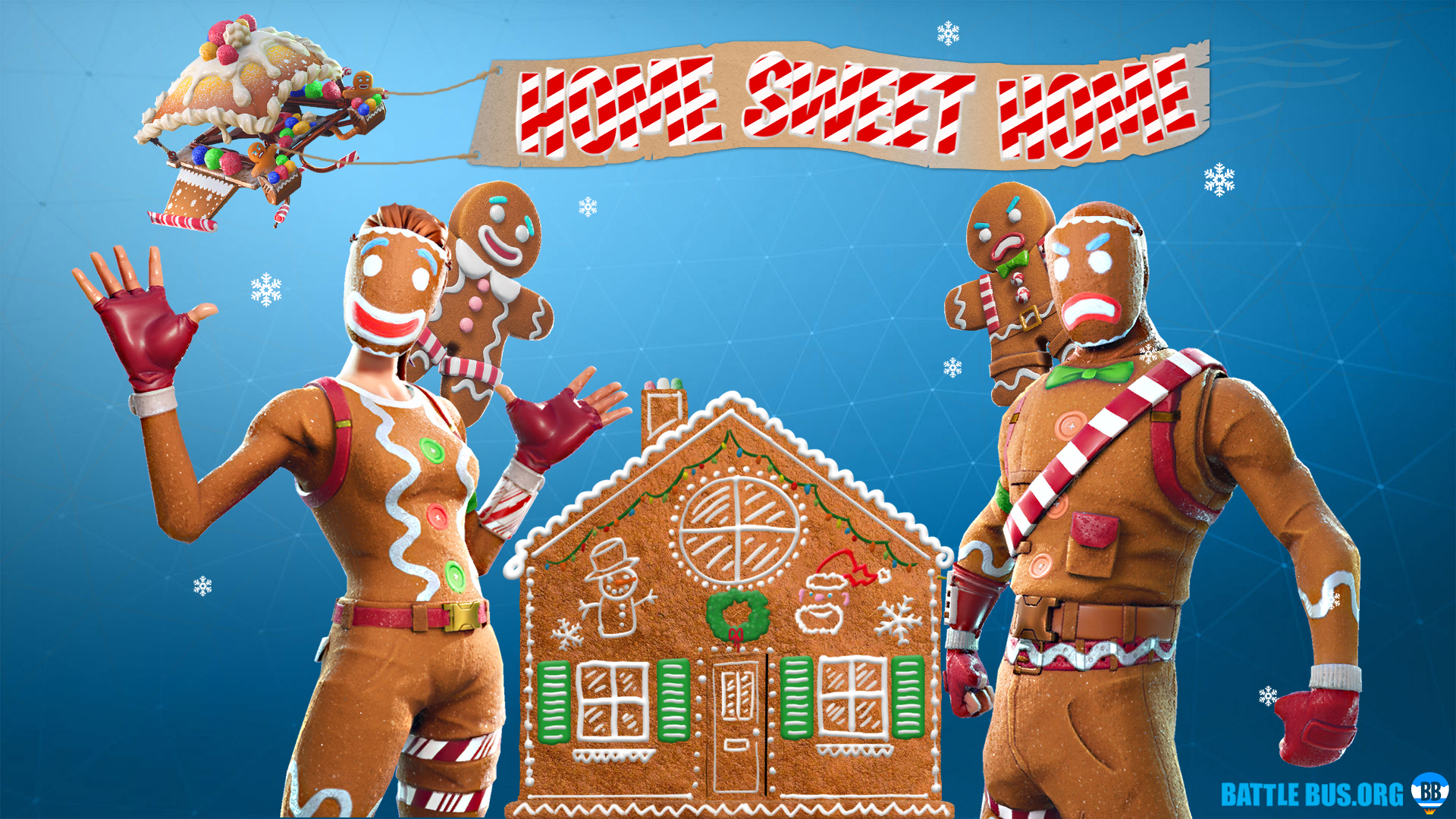 Fortnite Gingerbread Wallpaper