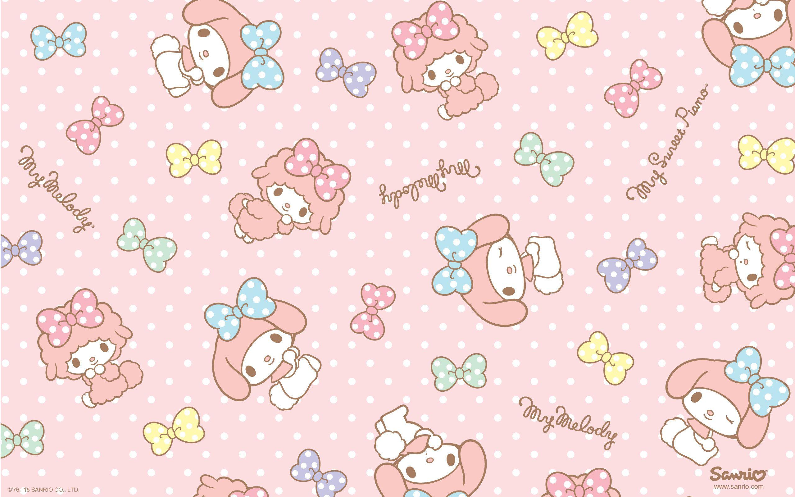 Colorful Hello Kitty White Stars Red Background HD Hello Kitty Wallpapers  HD  Wallpapers  ID 86082
