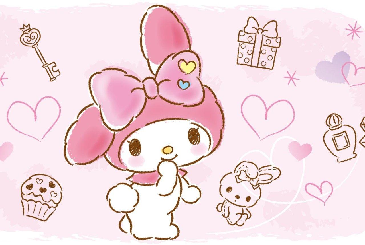 My Melody. My melody wallpaper, Hello kitty picture, Sanrio wallpaper