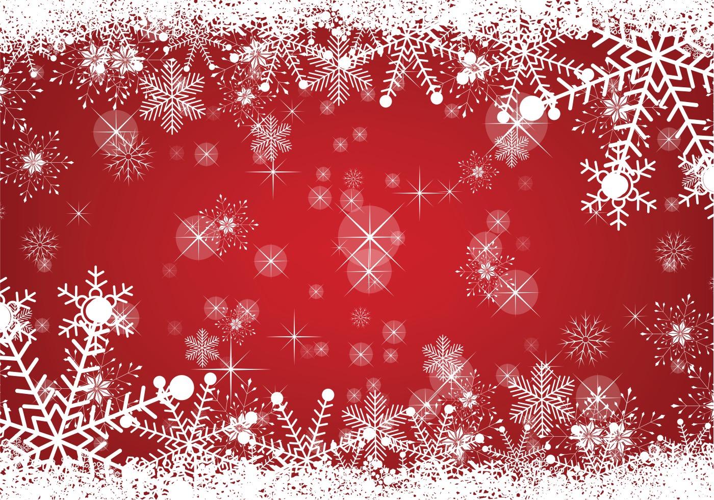 Red Christmas Background Free Vector Art Free