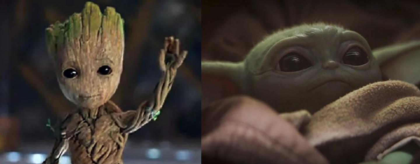 We Tackle The Question: Who is Cuter: Baby Yoda or Baby Groot
