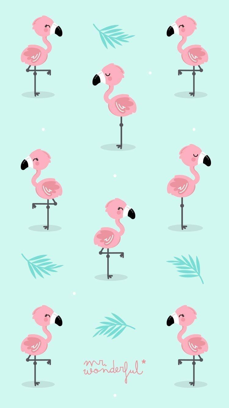 Cartoon Flamingo Wallpaper Free Cartoon Flamingo