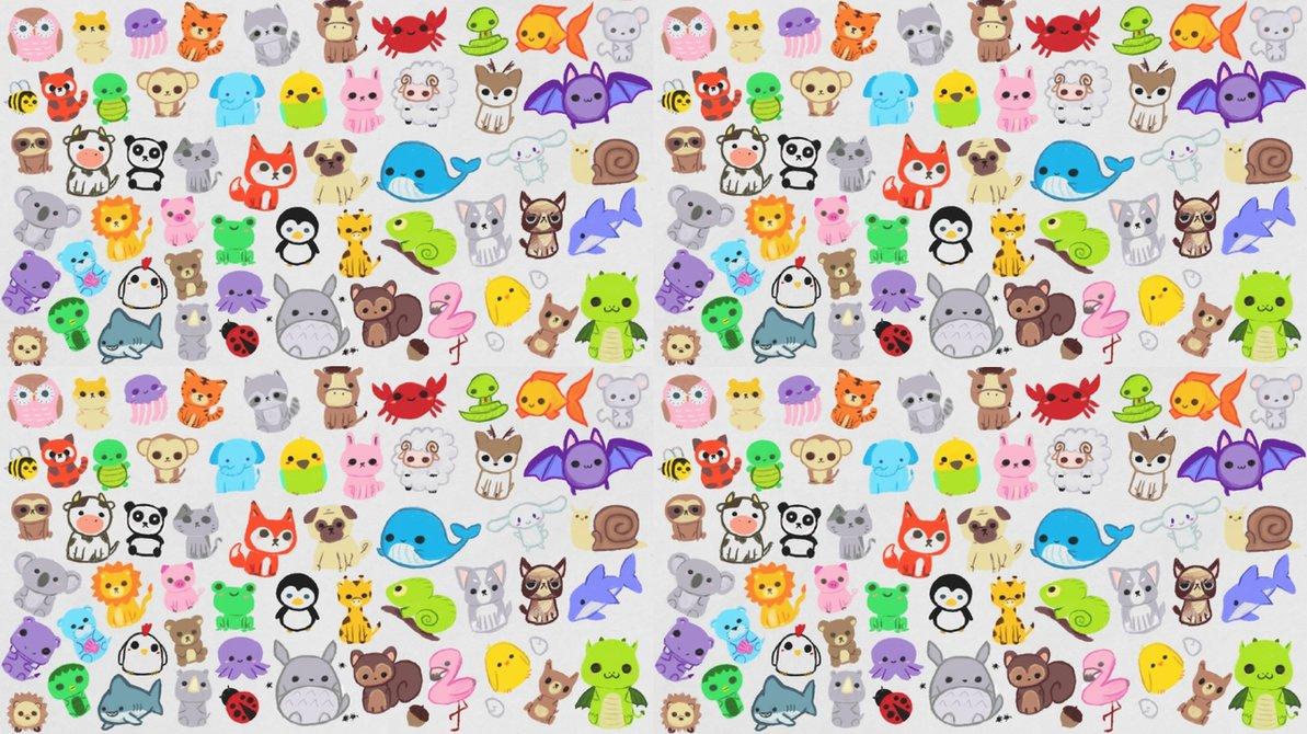 Kawaii Animals Wallpaper