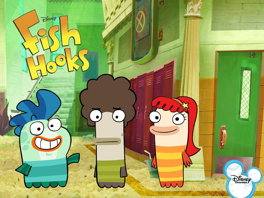 Fish Hooks Wallpaper. Old kids shows, Cartoon network