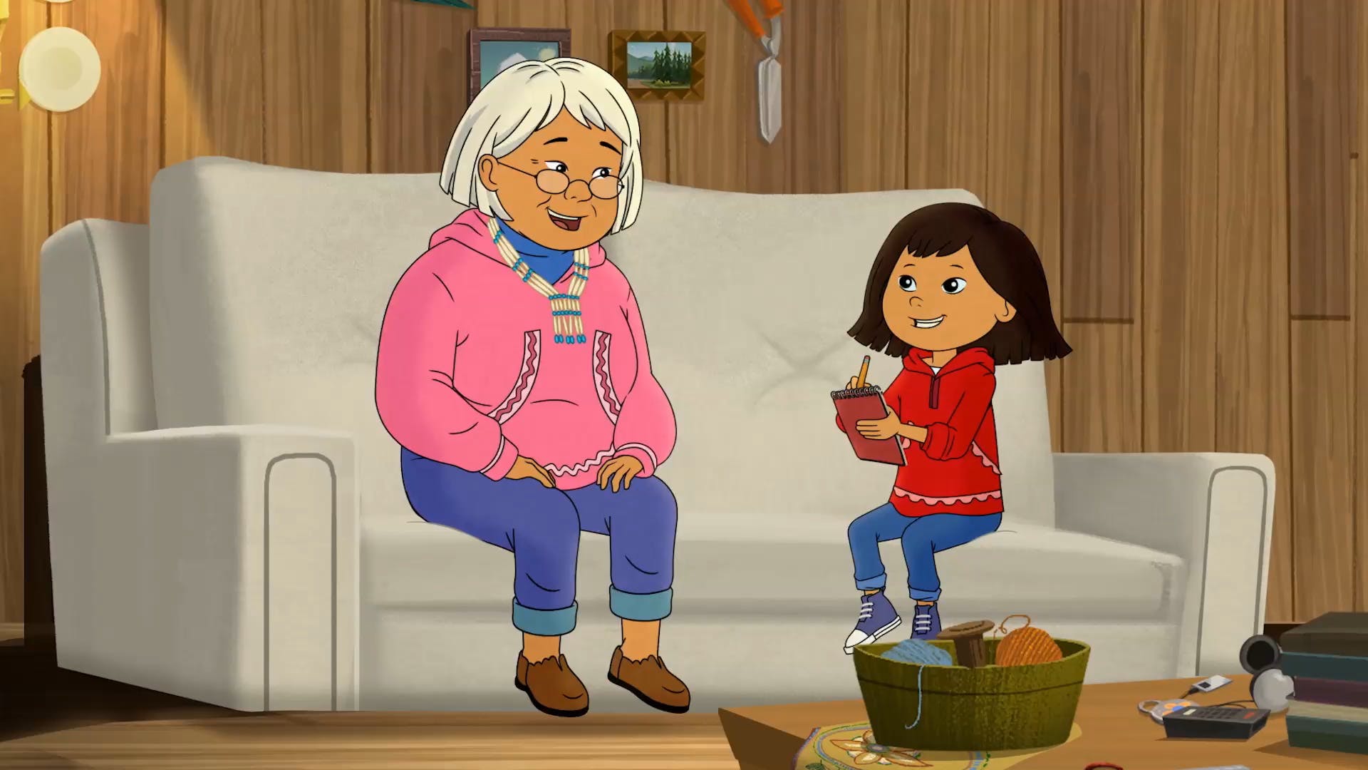 Molly comes home: Animated television show on PBS Kids has