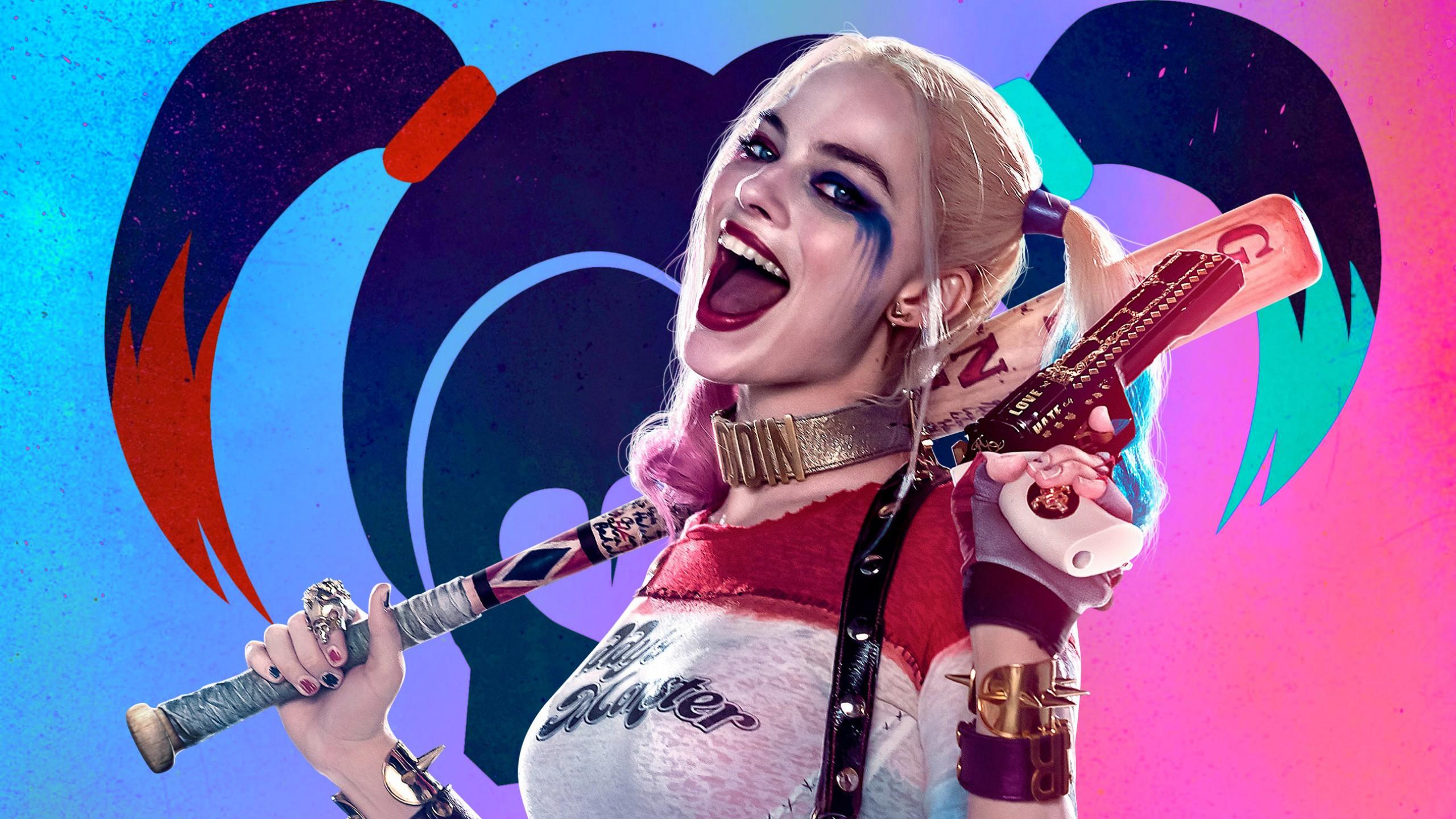 Wallpaper Suicide Squad, Harley Quinn, HD, Movies