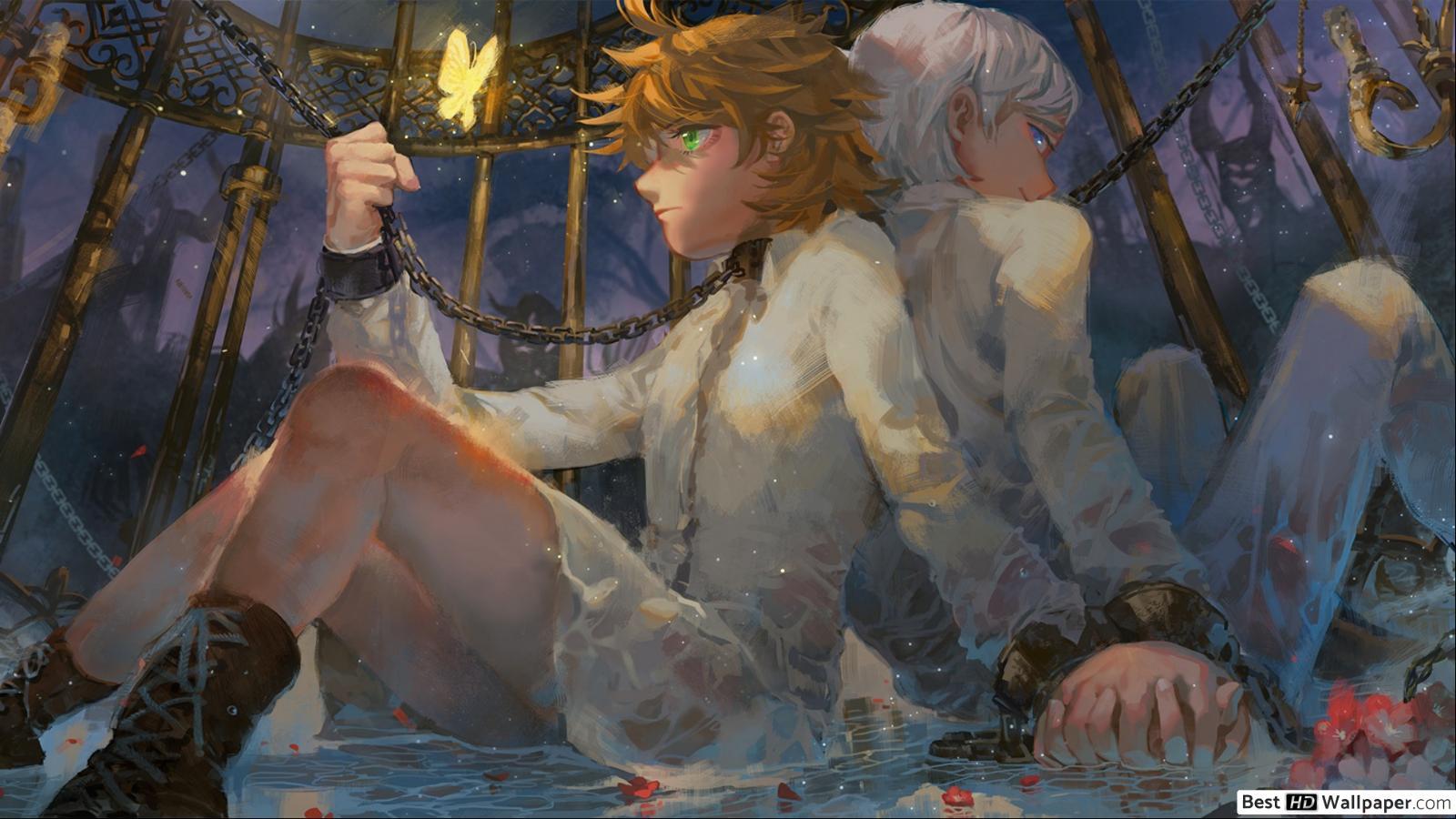 The Promised Neverland & Norman HD wallpaper download
