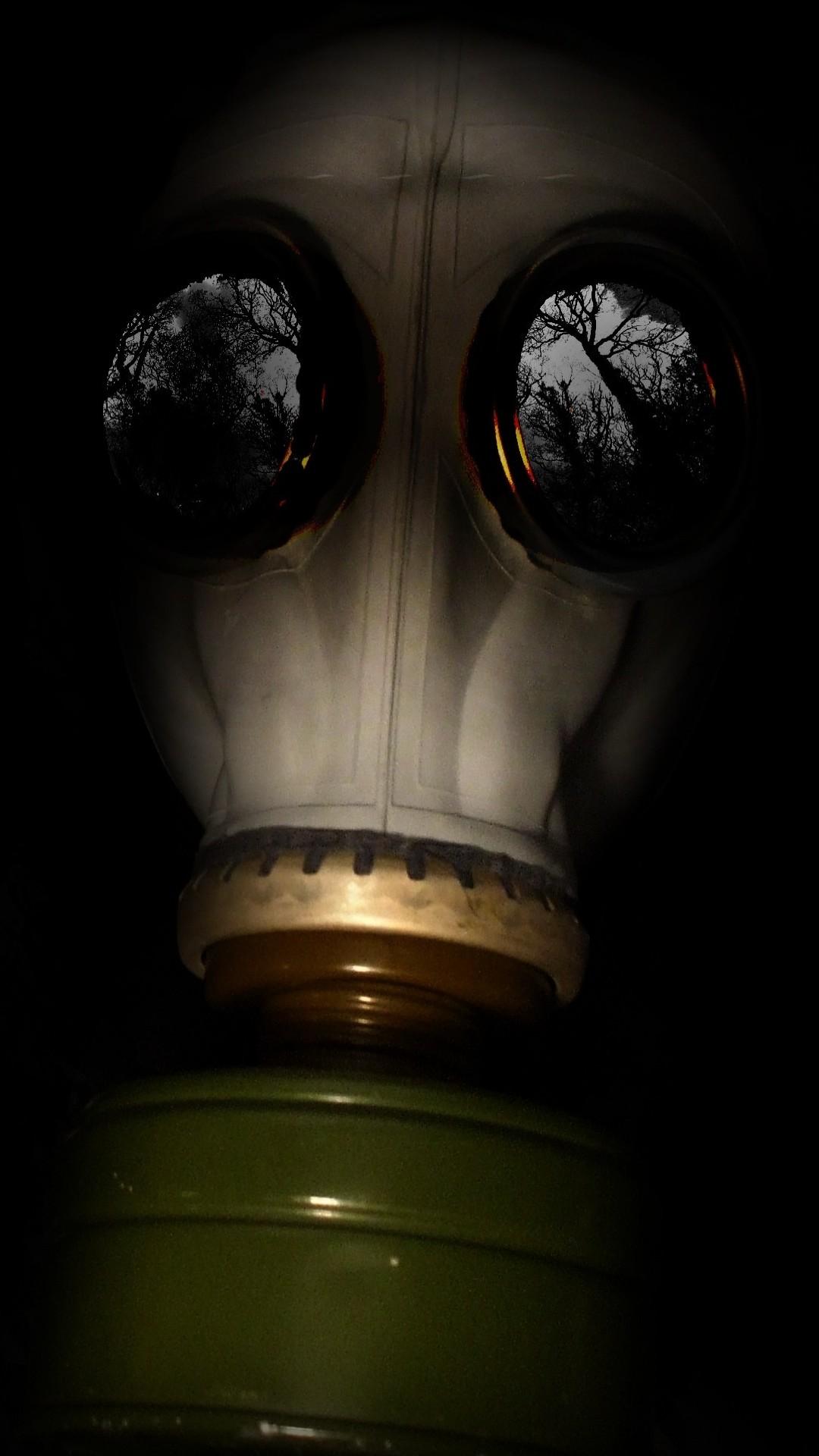 Gas Mask Wallpaper