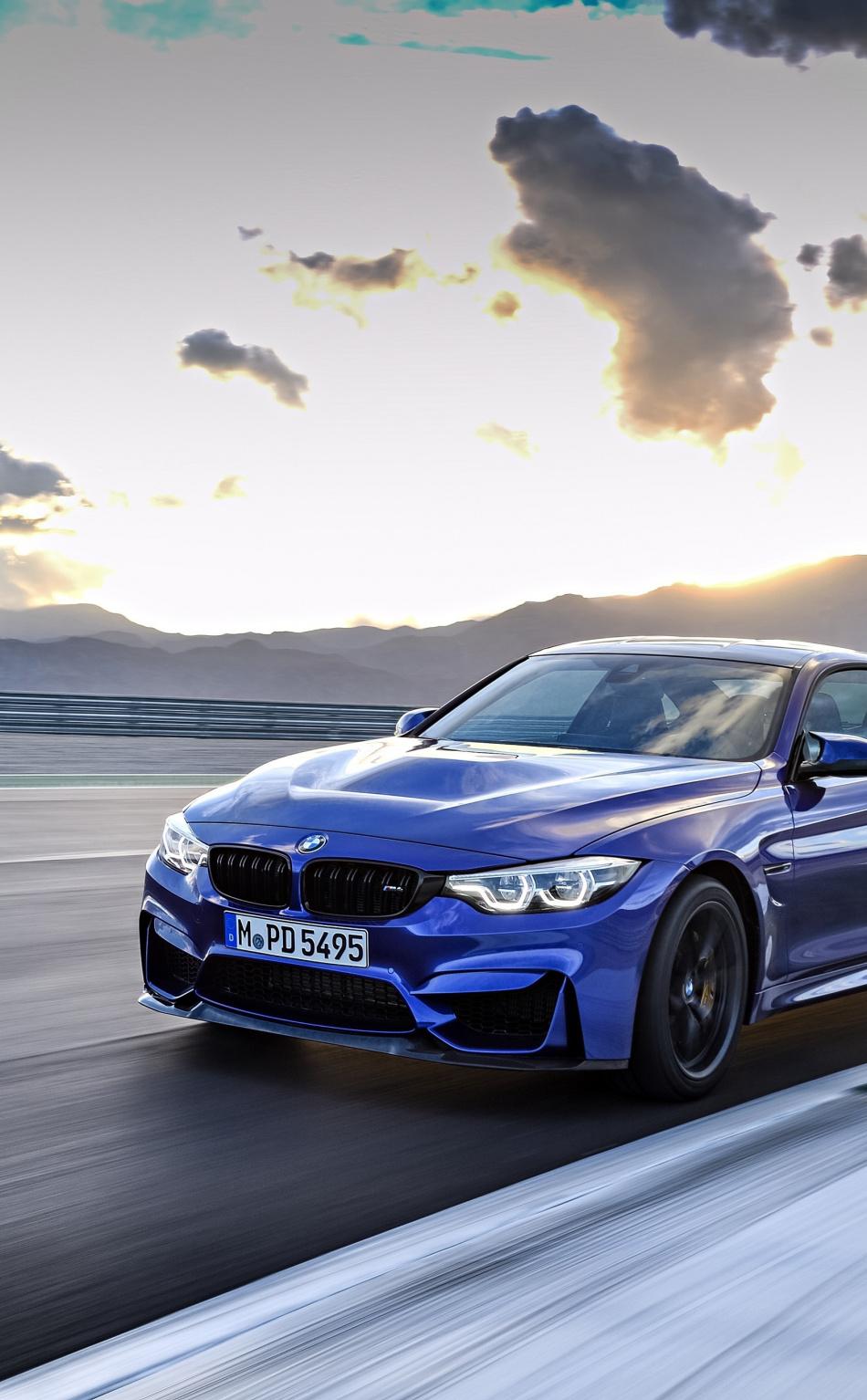 Download 950x1534 Wallpaper Bmw M On Road, Blue Car, 4k, I