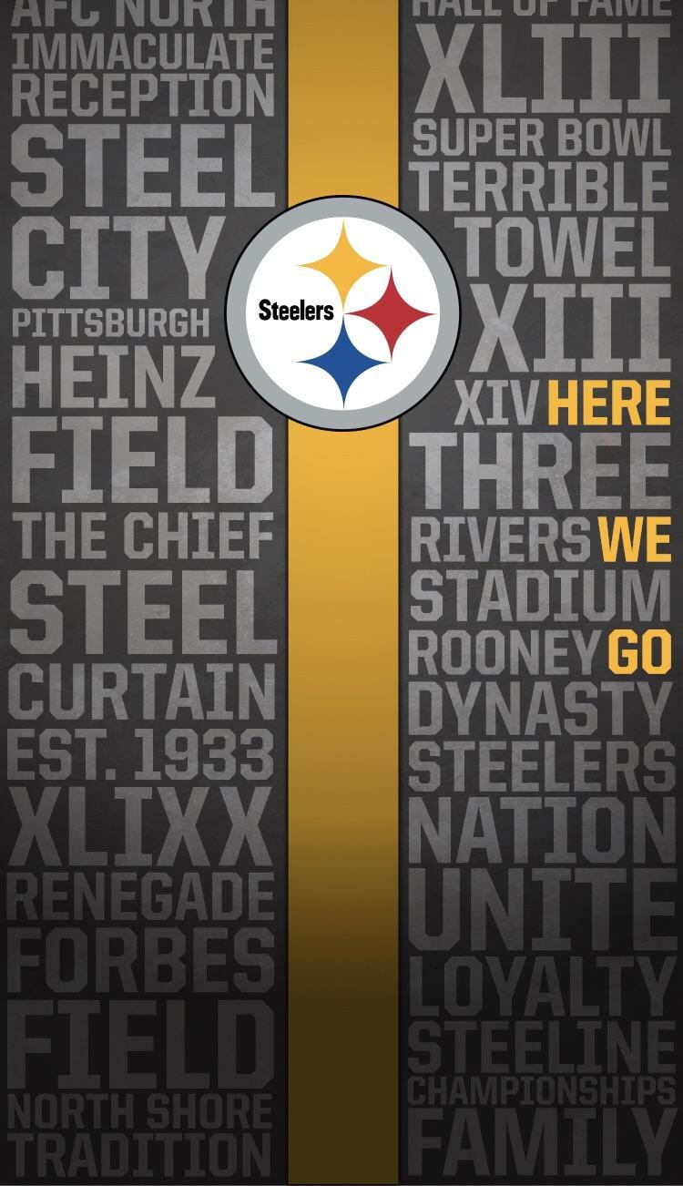 You can use the Steelers app load screen as a pretty sweet