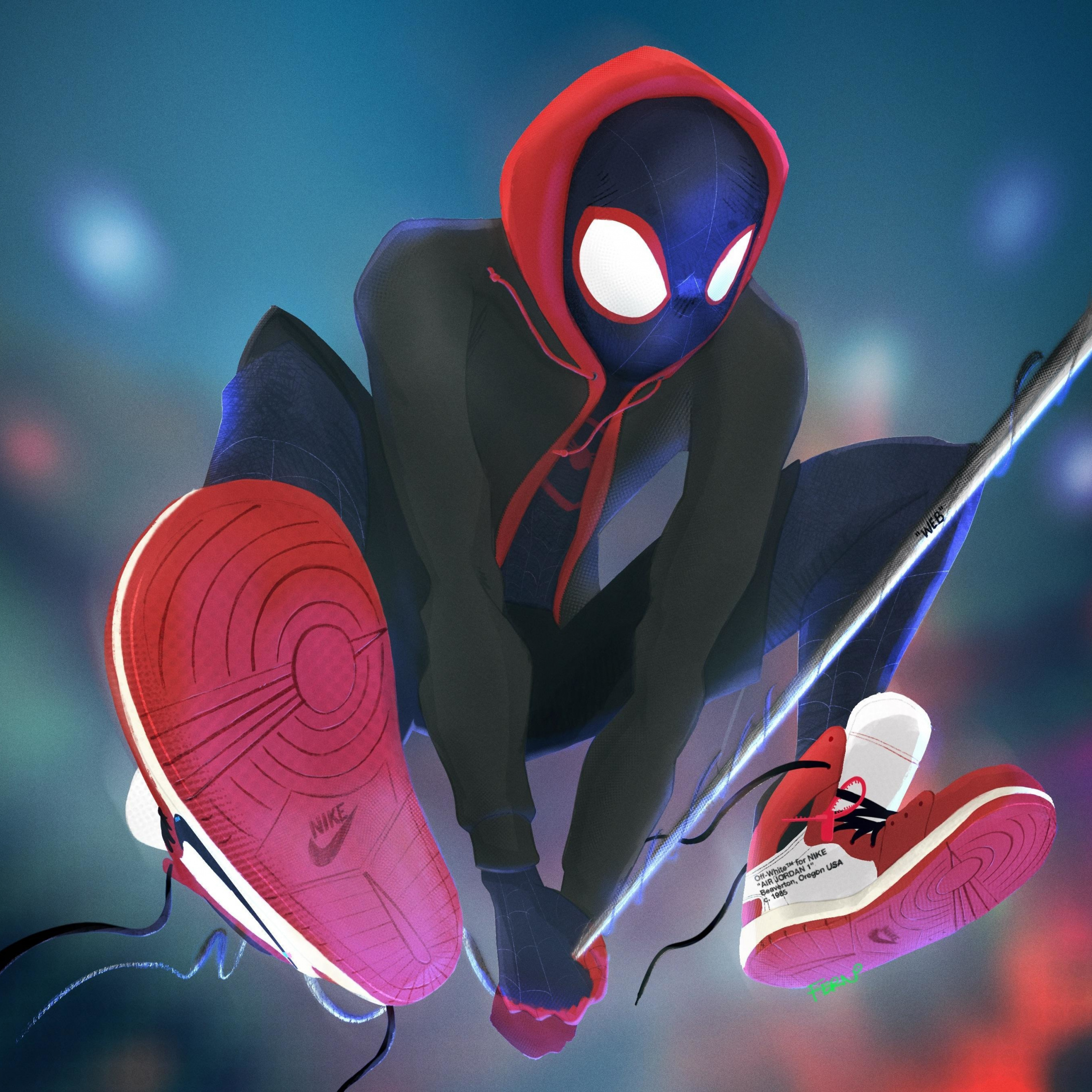 Download Wallpaper 2248x2248 Spider Man