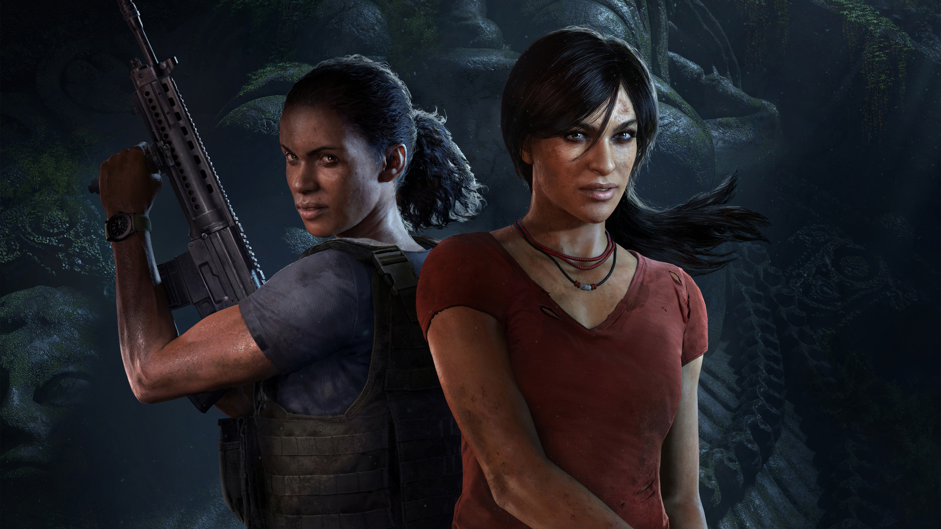 Sisters in arms. Wallpaper from Uncharted: The Lost Legacy
