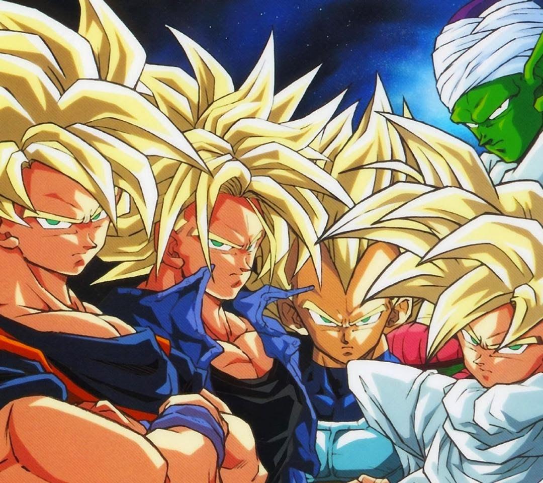 DRAGON BALL Z IS THE ISH!!!: SSJ Goku, Trunks, Vegeta, Gohan