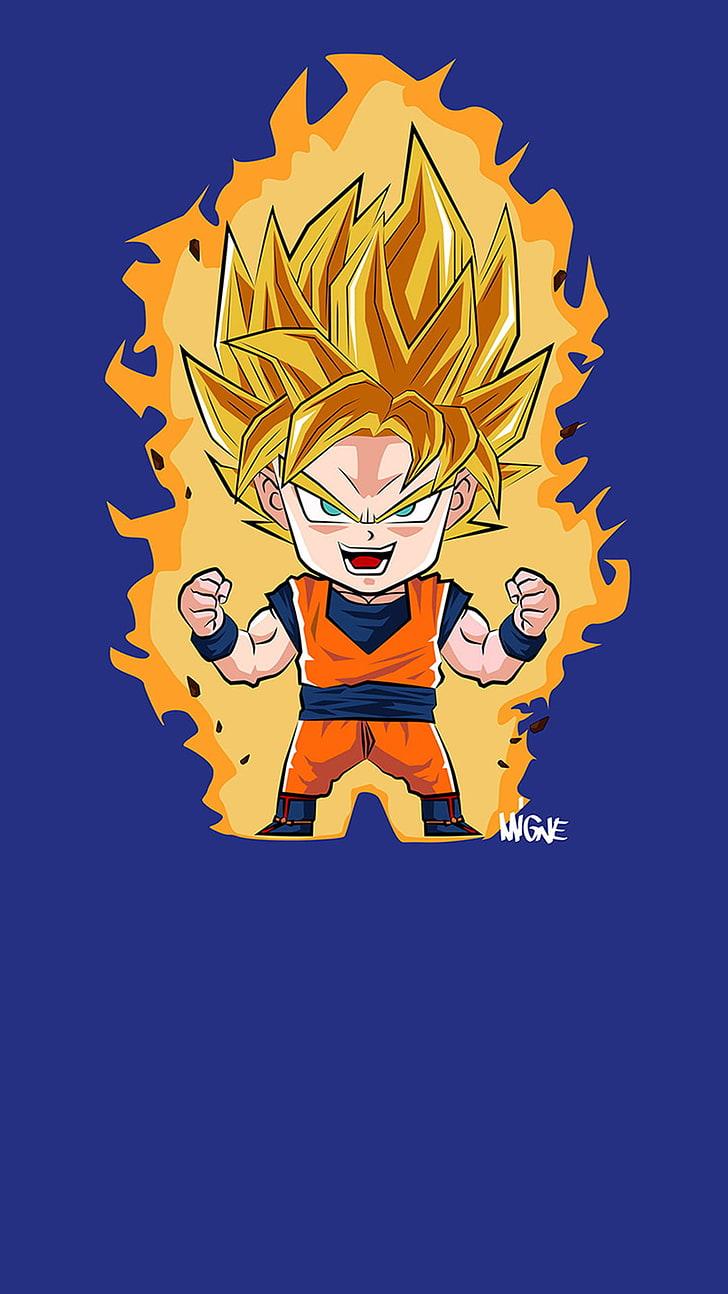 HD wallpaper: Dragon Ball Super Saiyan Goku illustration, Dragon